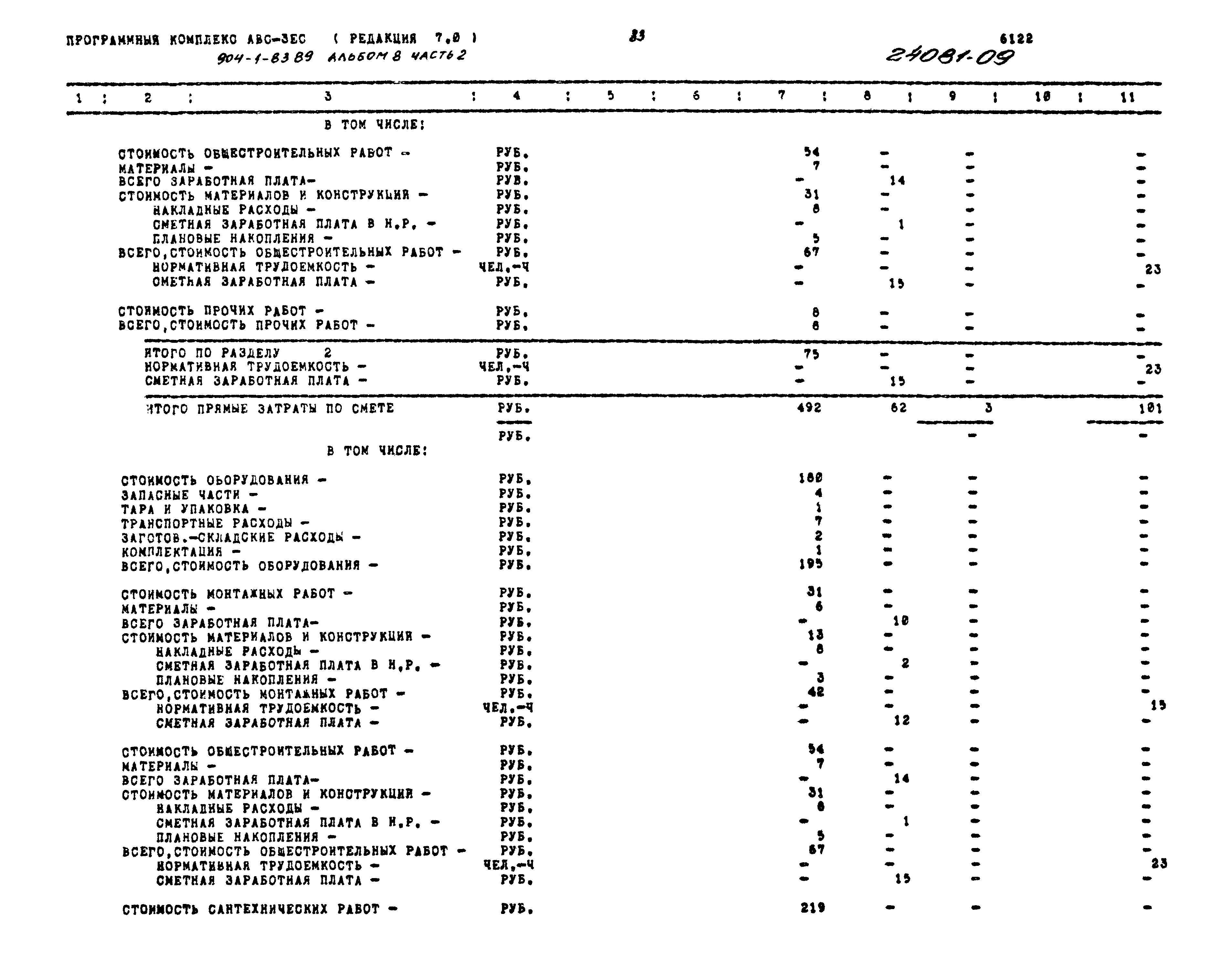 Типовой проект 904-1-83.89