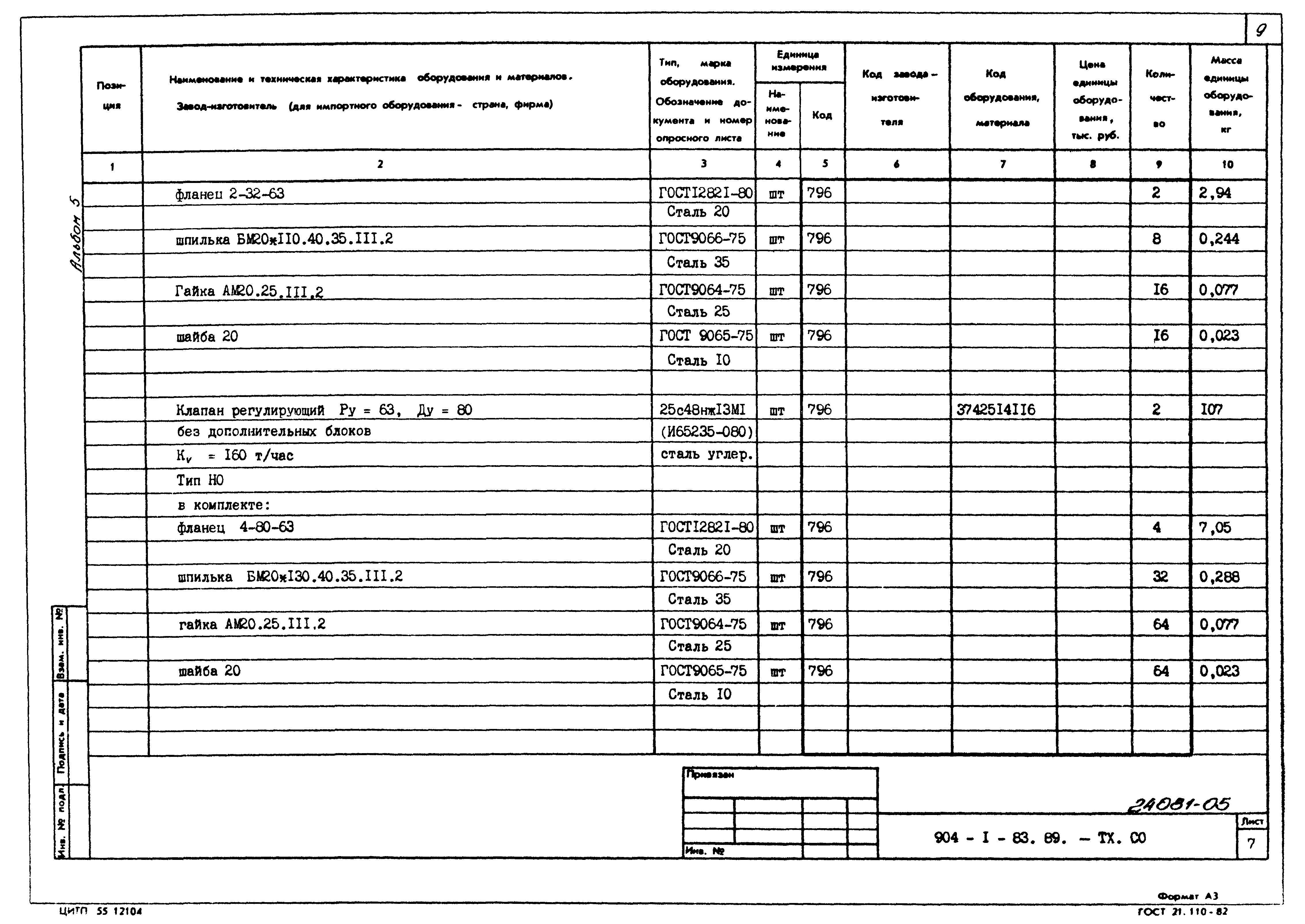 Типовой проект 904-1-83.89