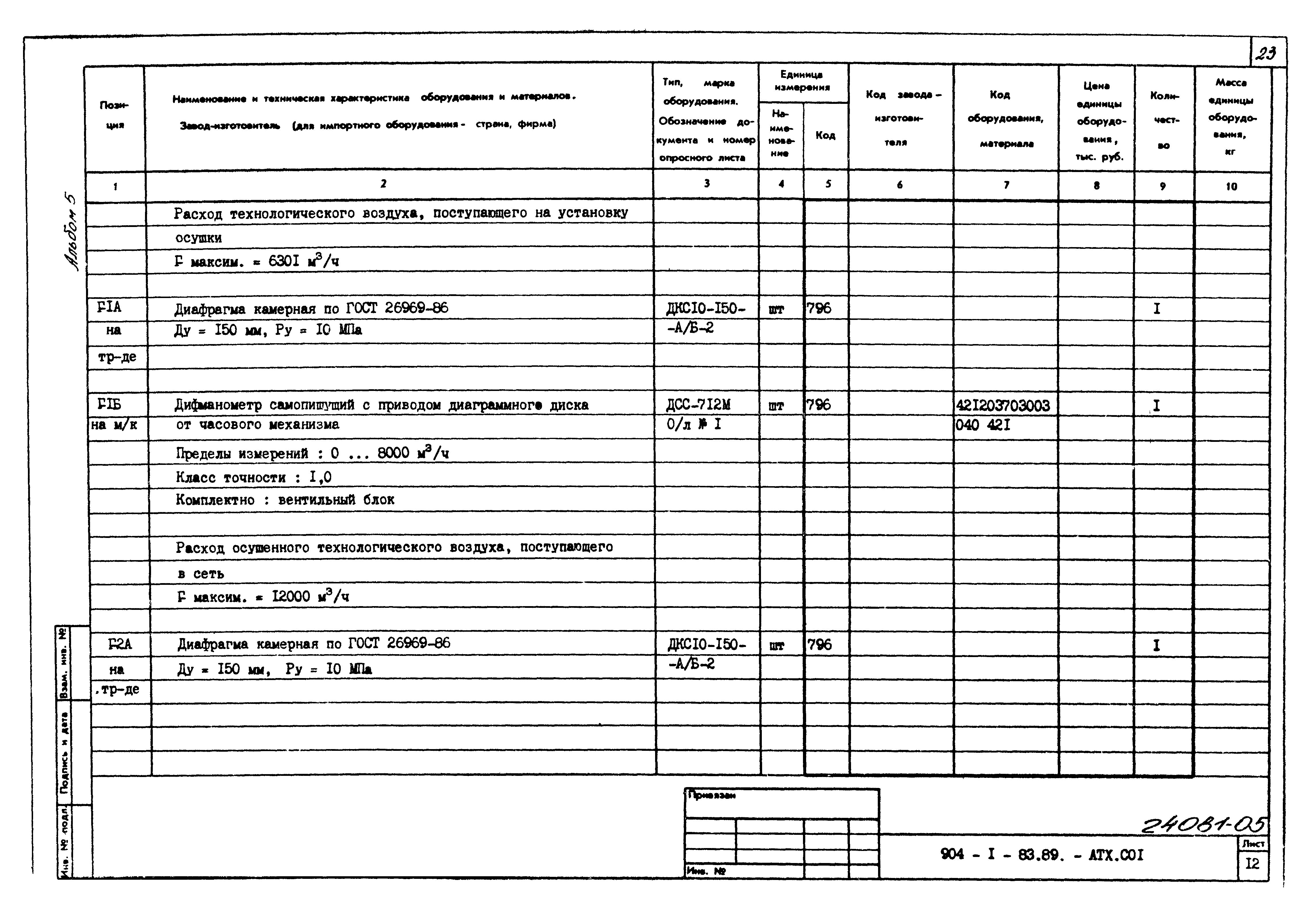 Типовой проект 904-1-83.89