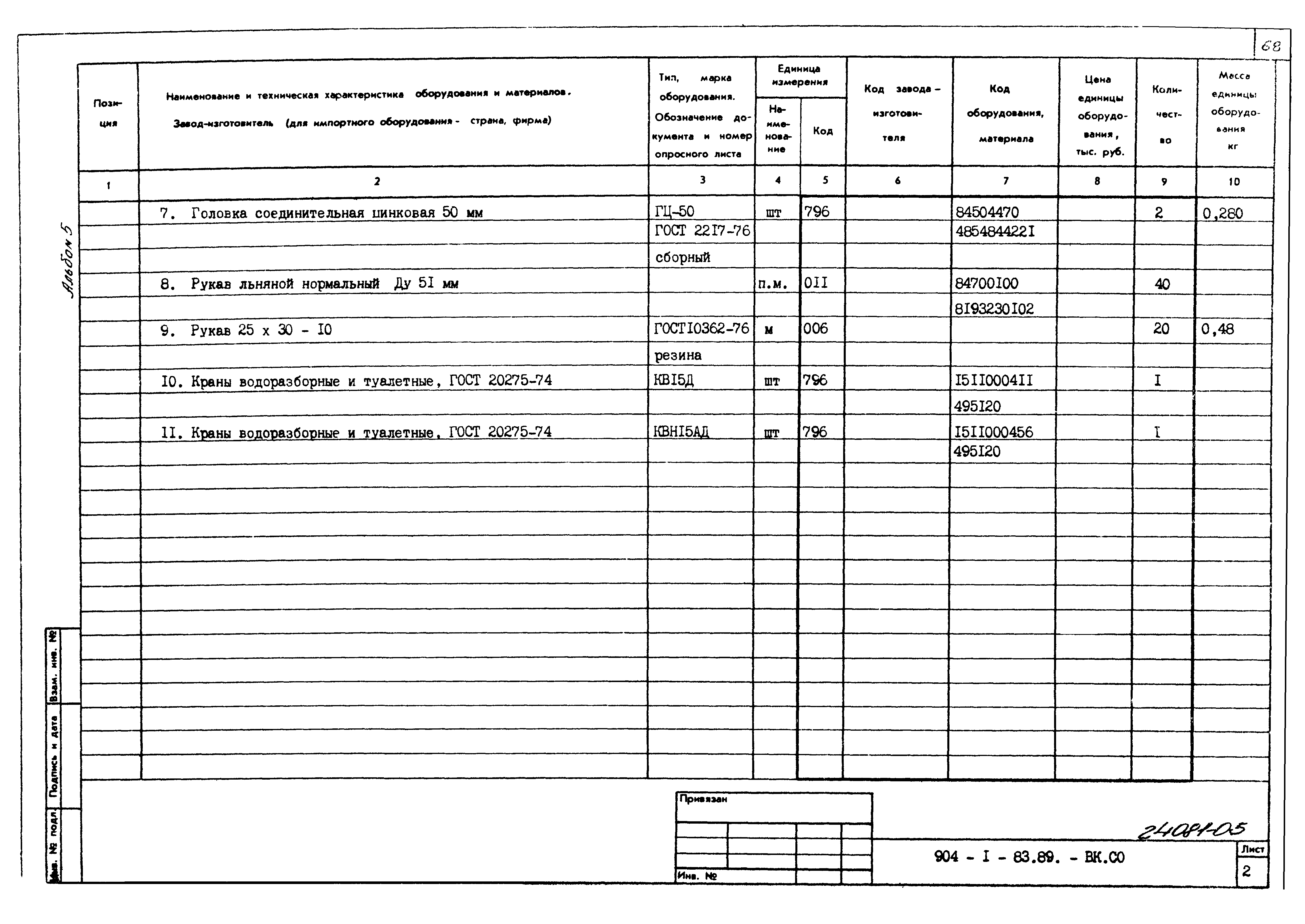 Типовой проект 904-1-83.89