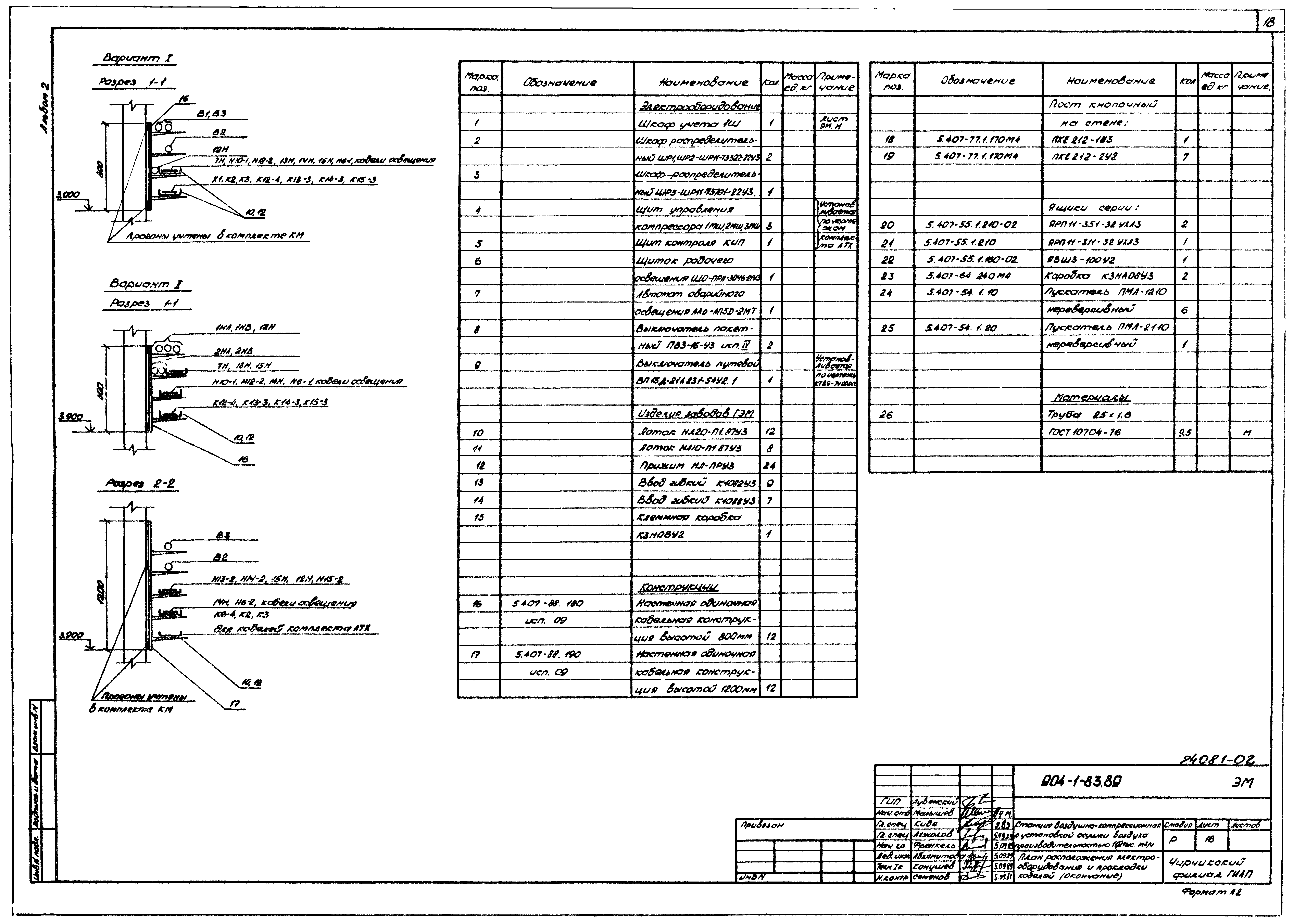 Типовой проект 904-1-83.89