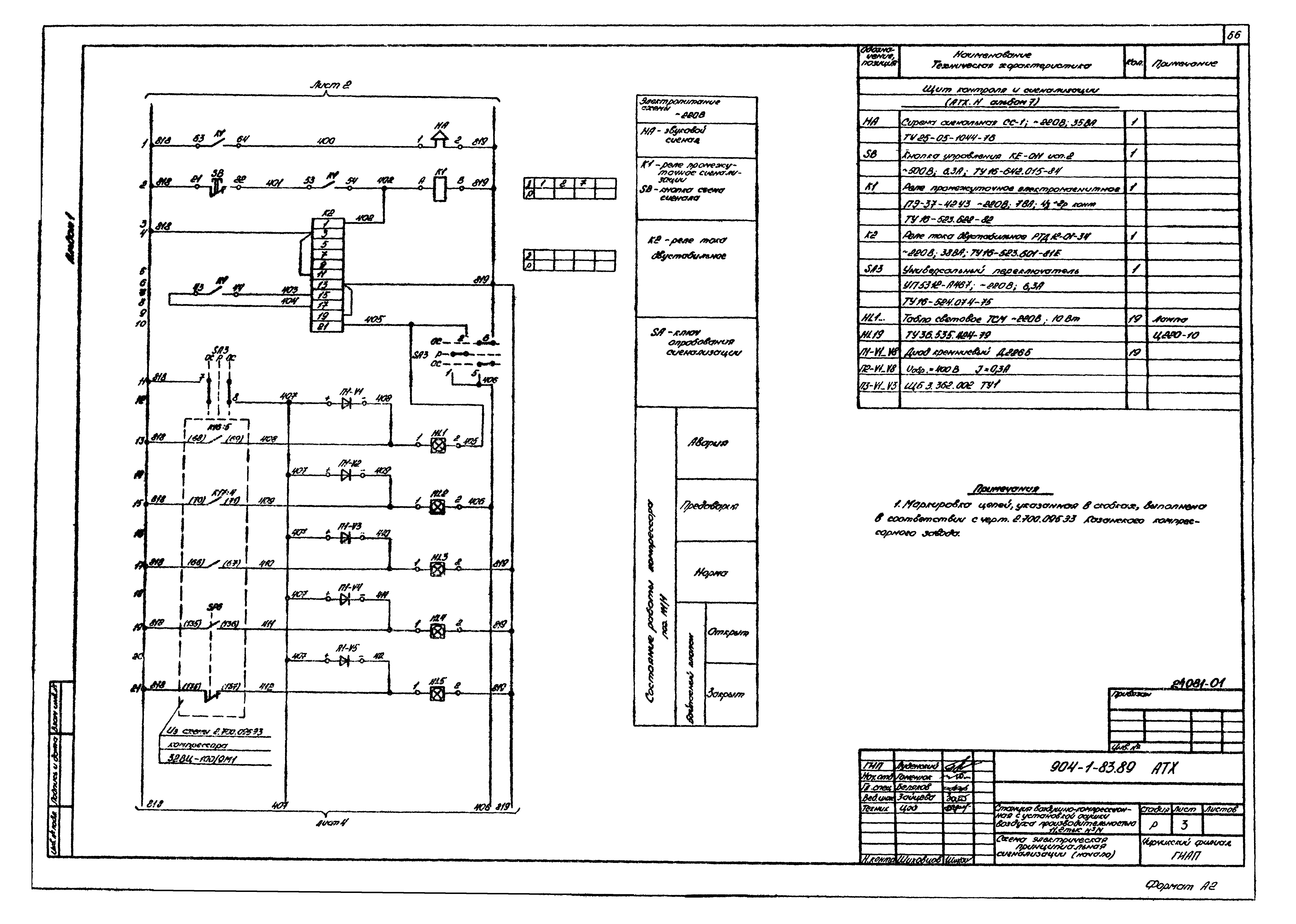Типовой проект 904-1-83.89