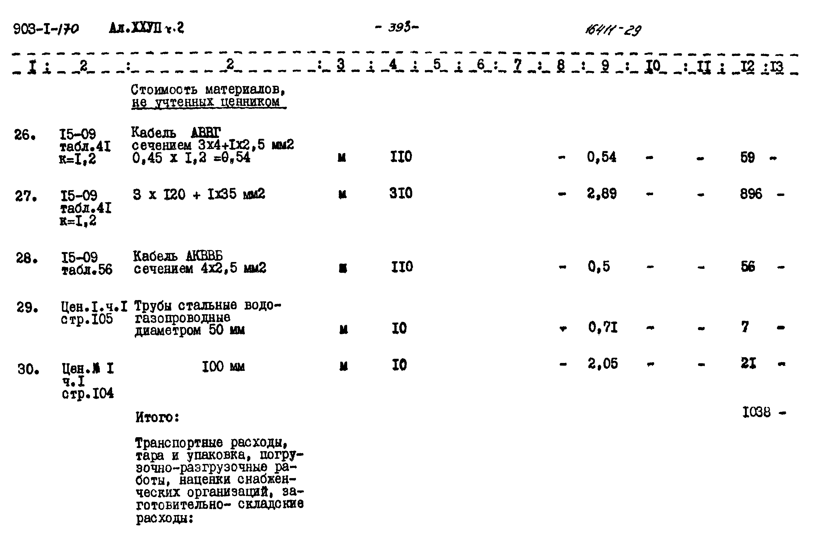 Типовой проект 903-1-170