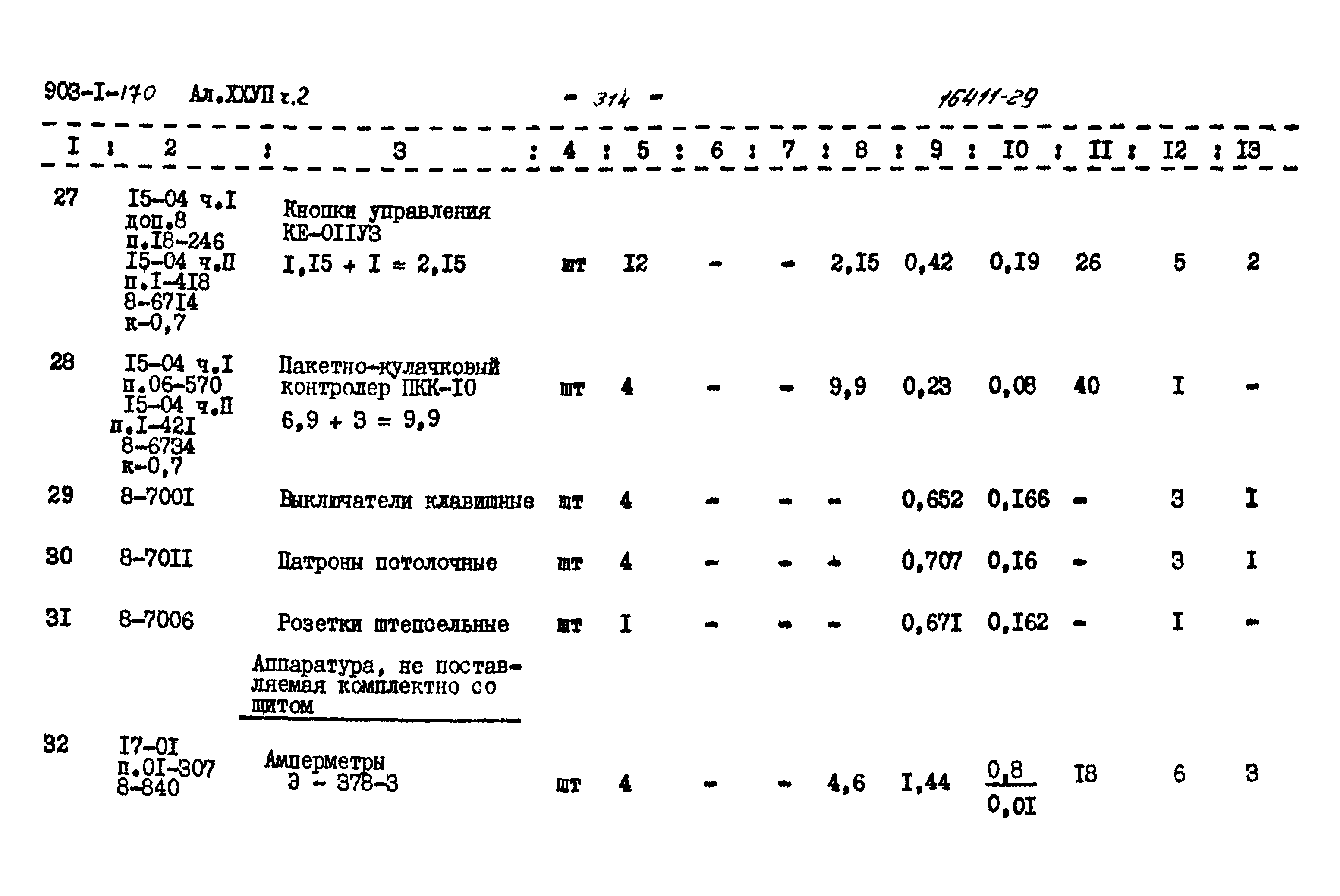 Типовой проект 903-1-170