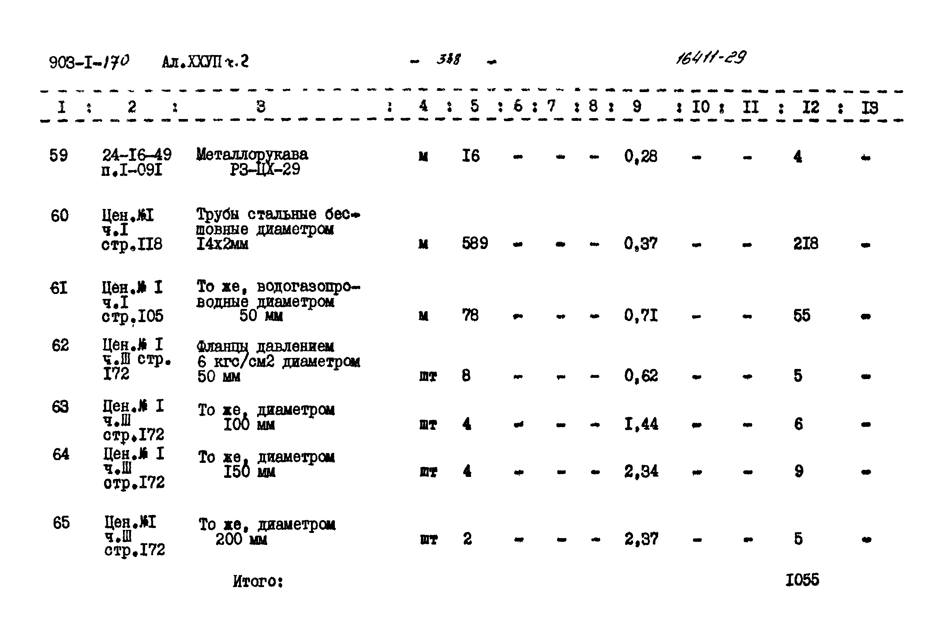 Типовой проект 903-1-170