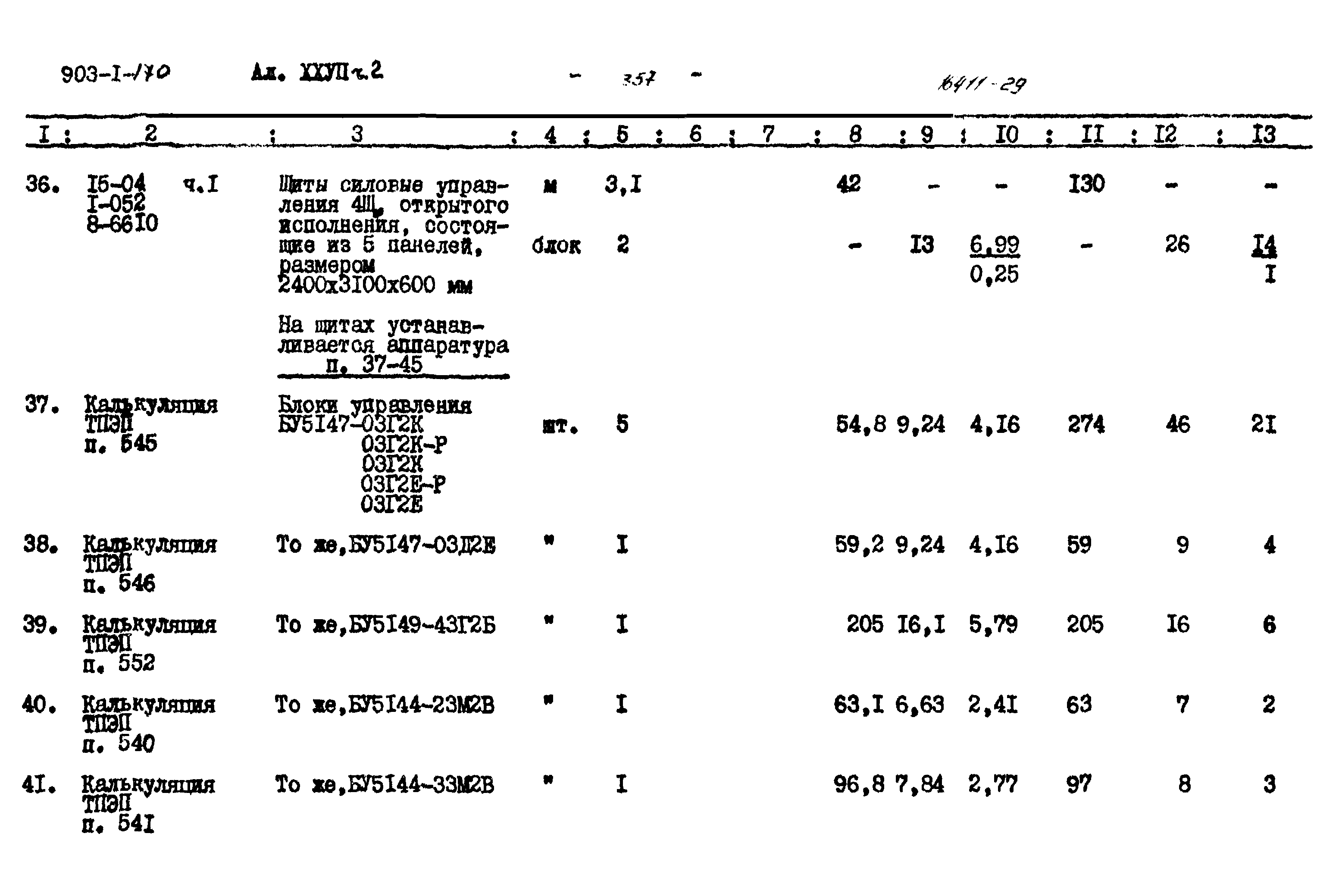 Типовой проект 903-1-170