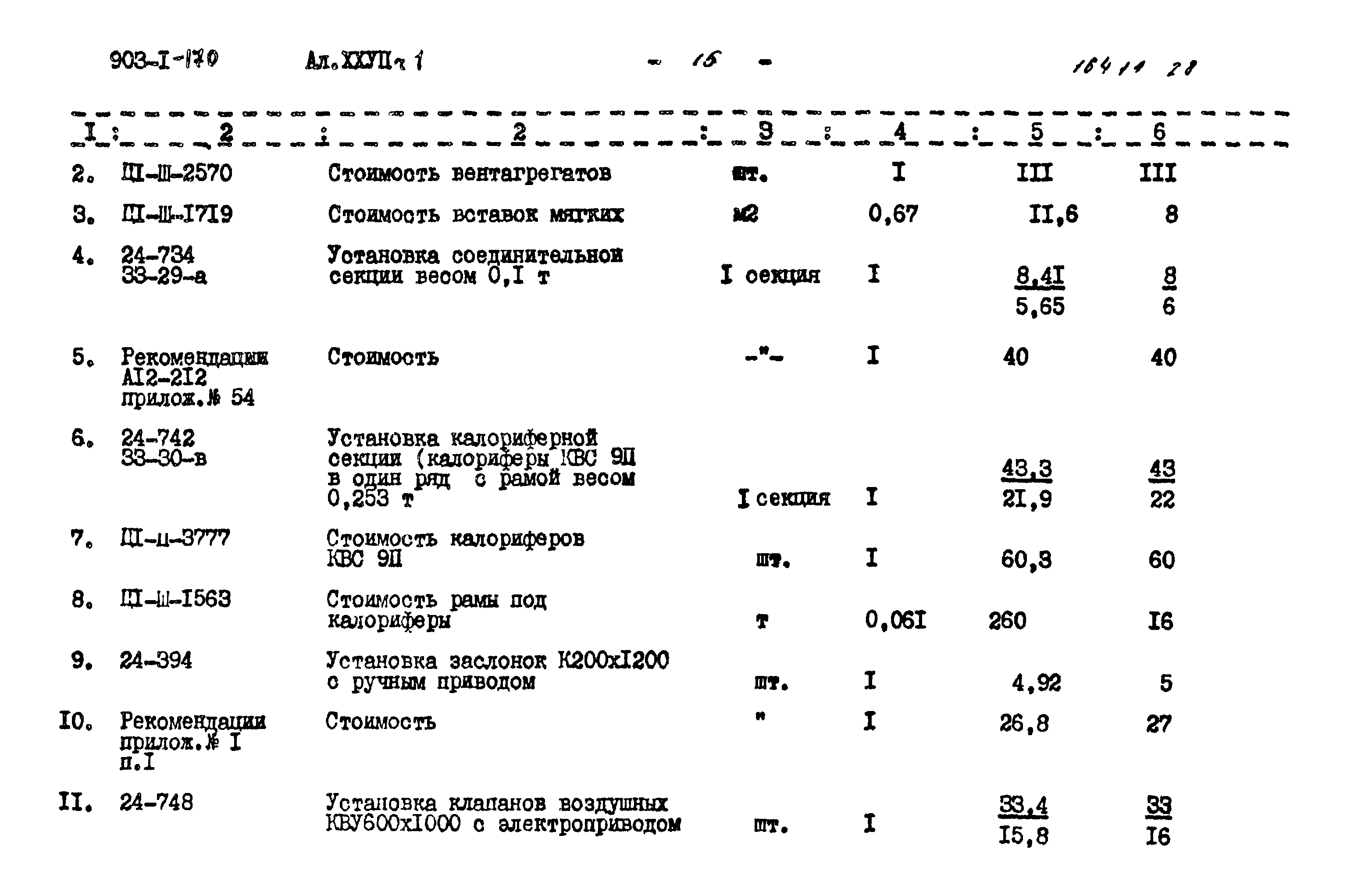 Типовой проект 903-1-170