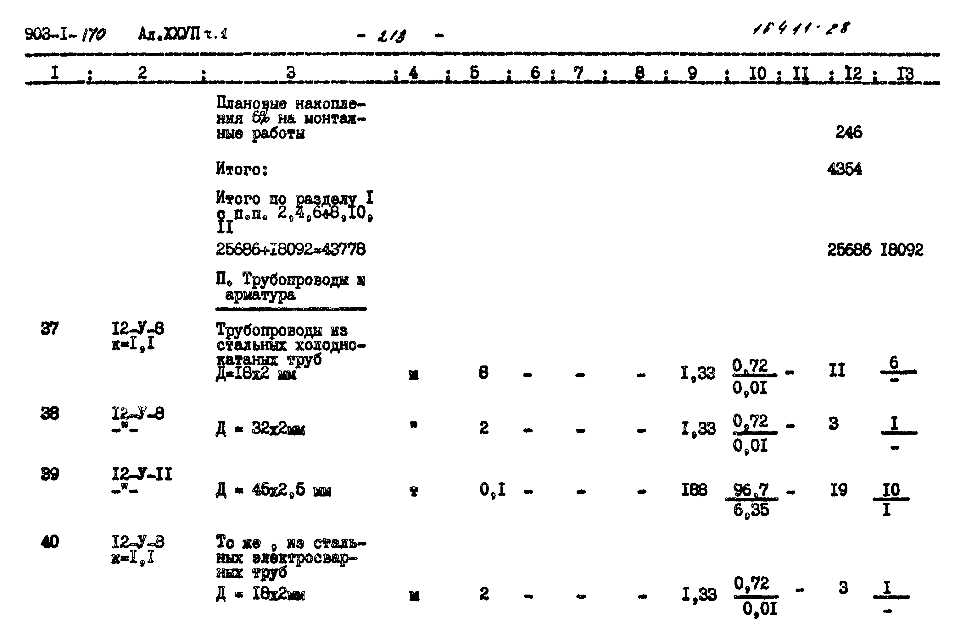 Типовой проект 903-1-170