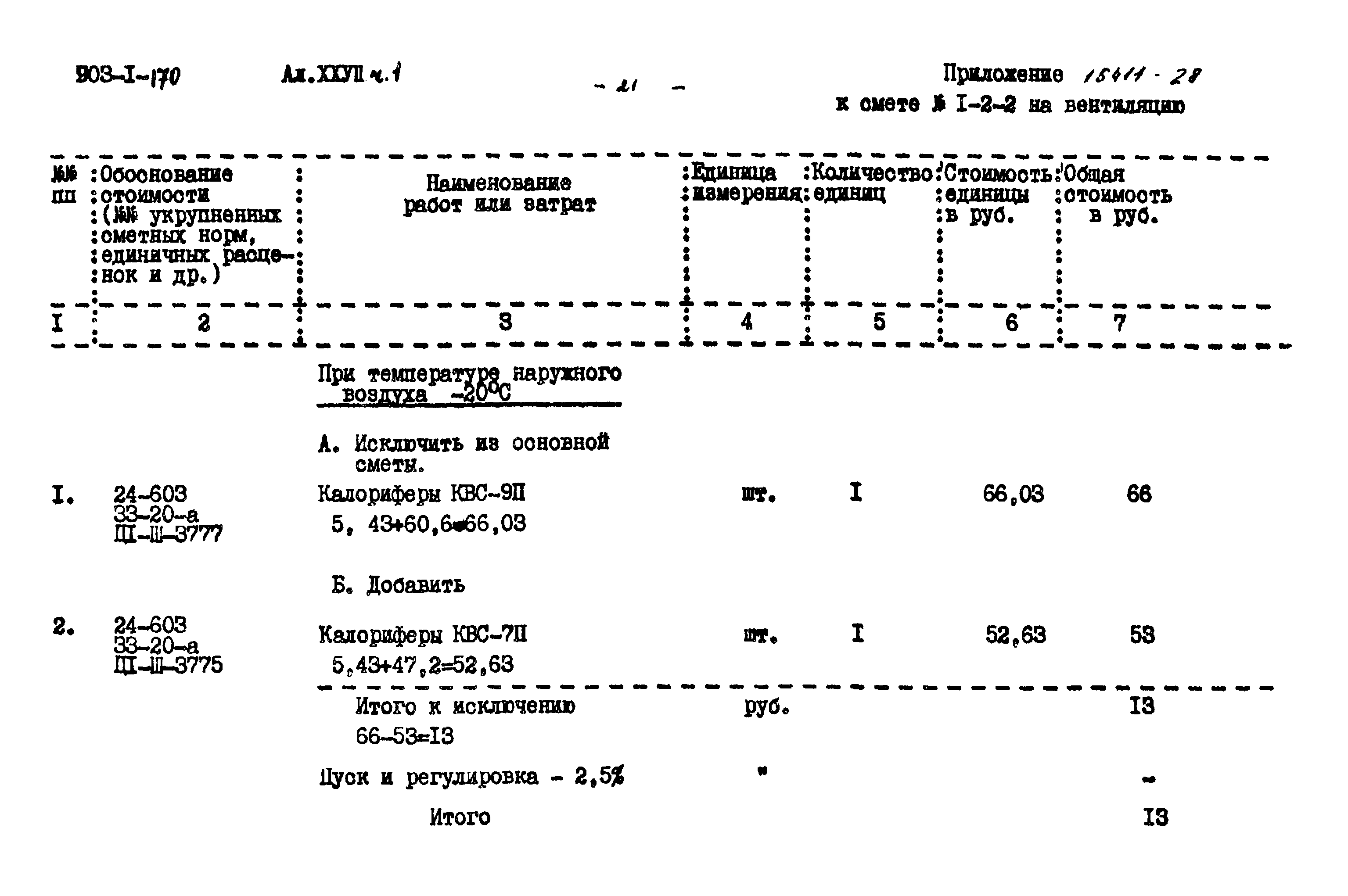 Типовой проект 903-1-170