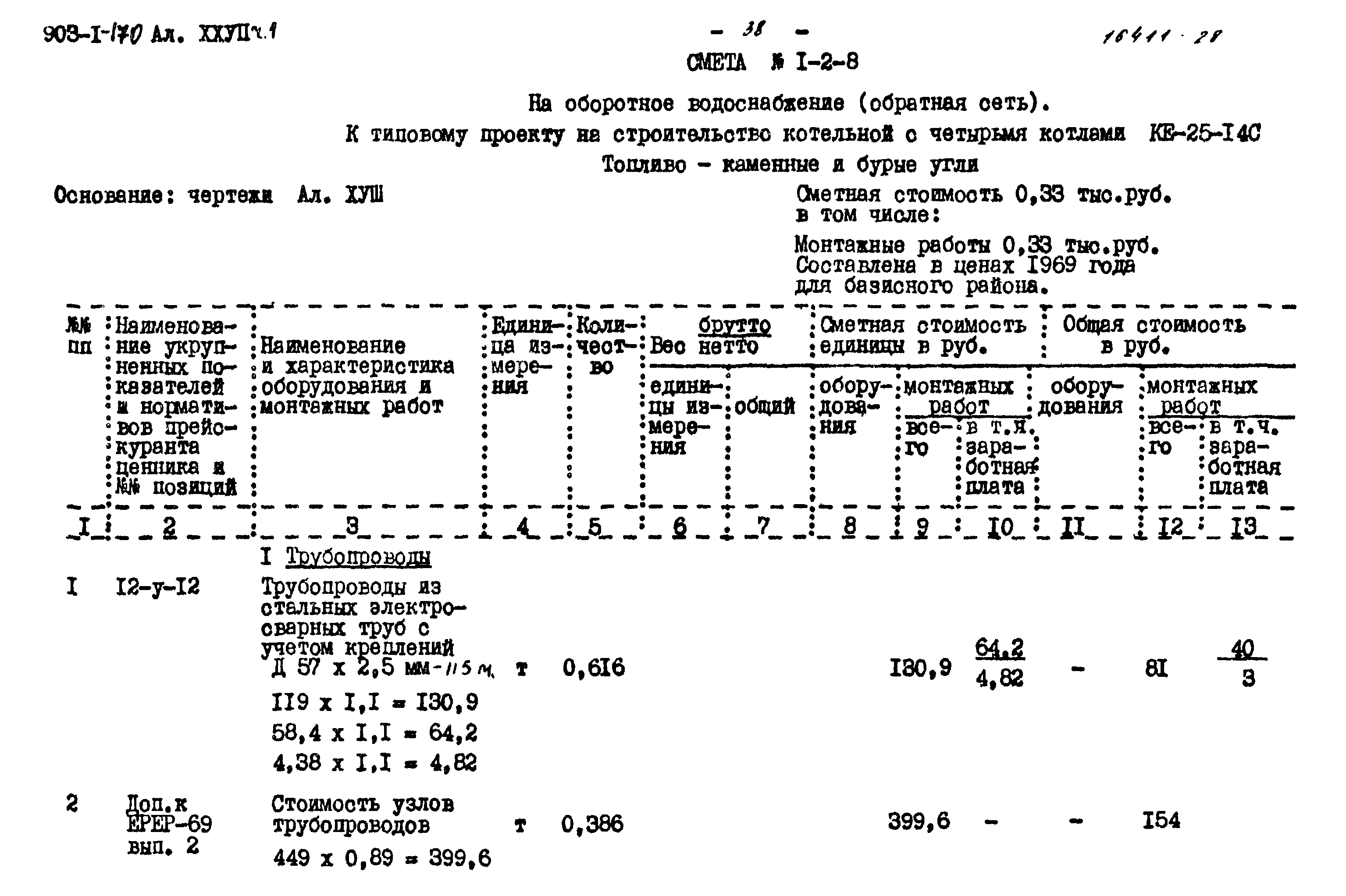 Типовой проект 903-1-170