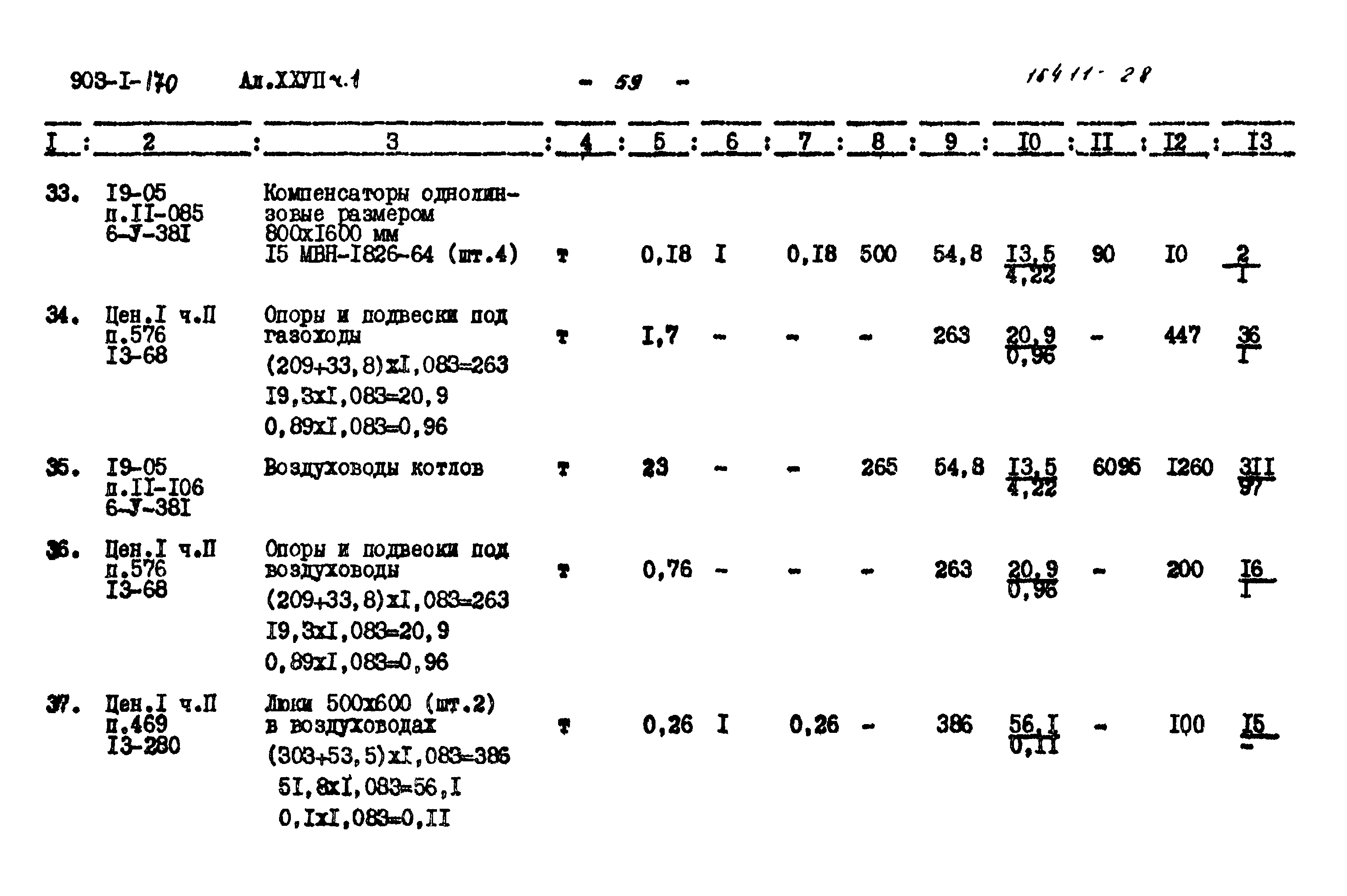 Типовой проект 903-1-170