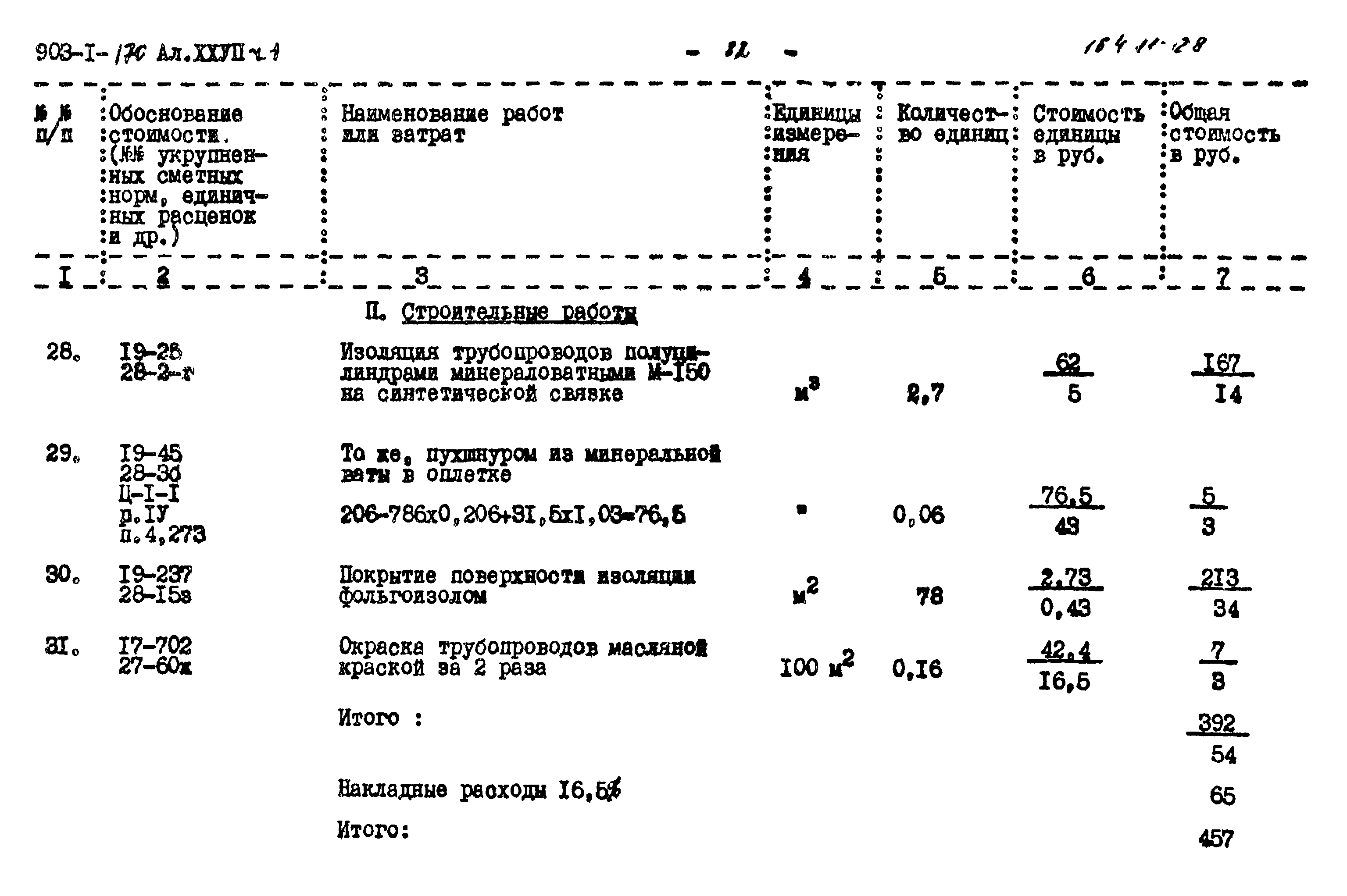 Типовой проект 903-1-170