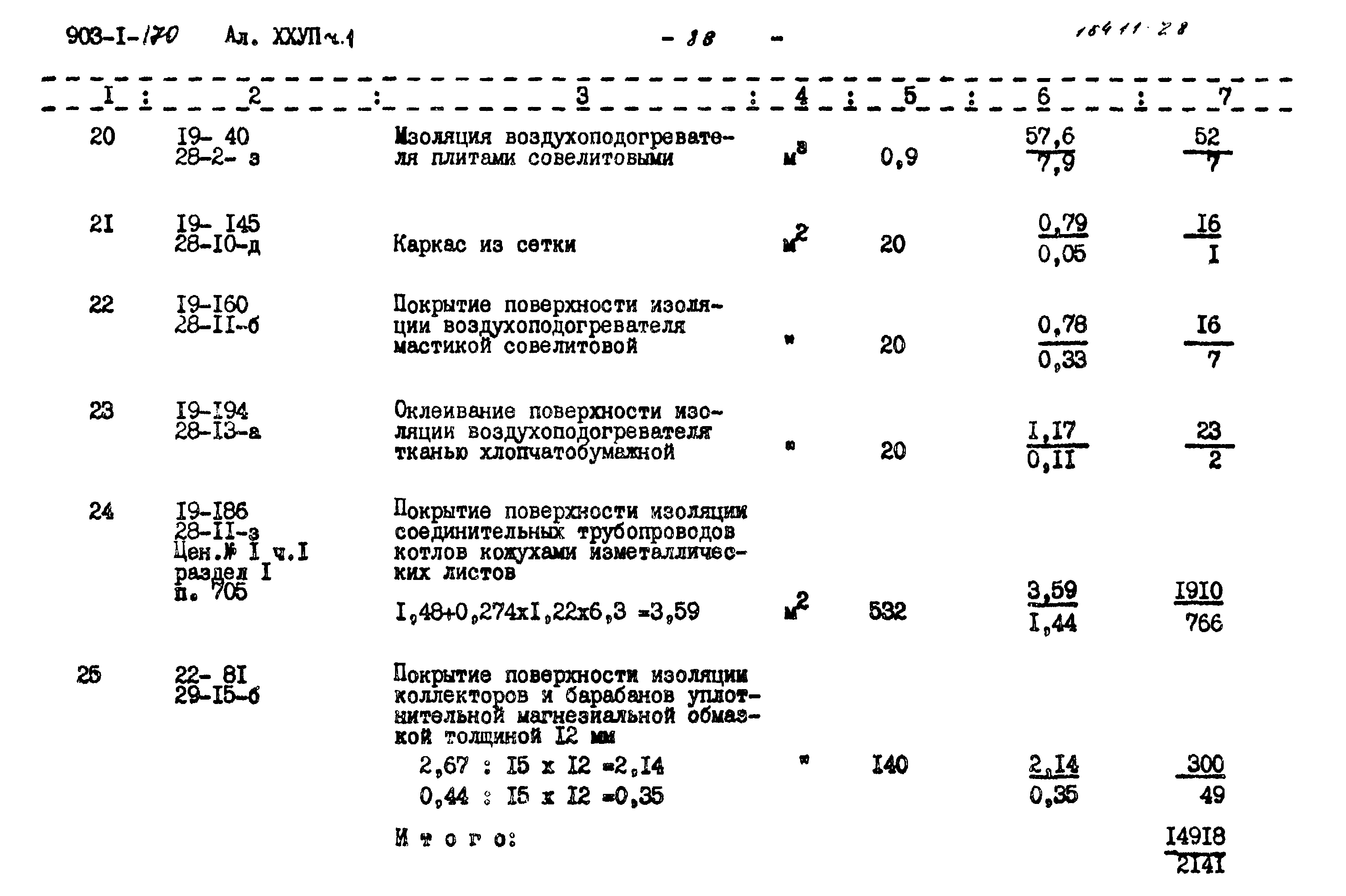 Типовой проект 903-1-170