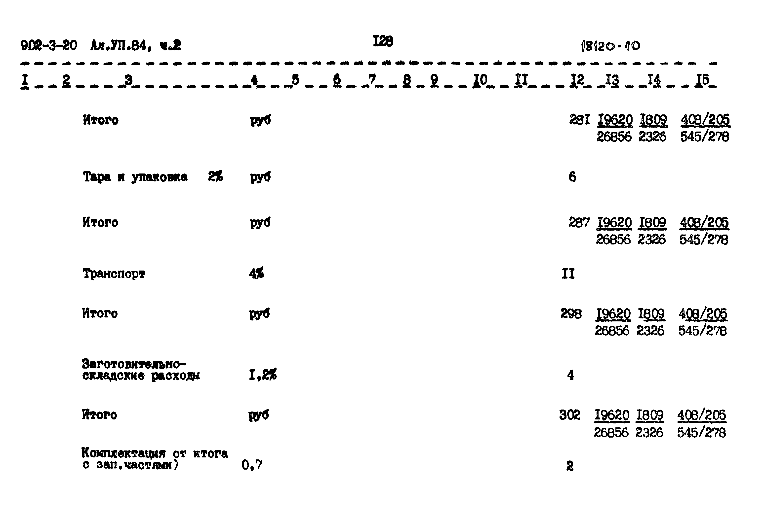 Типовой проект 902-3-20