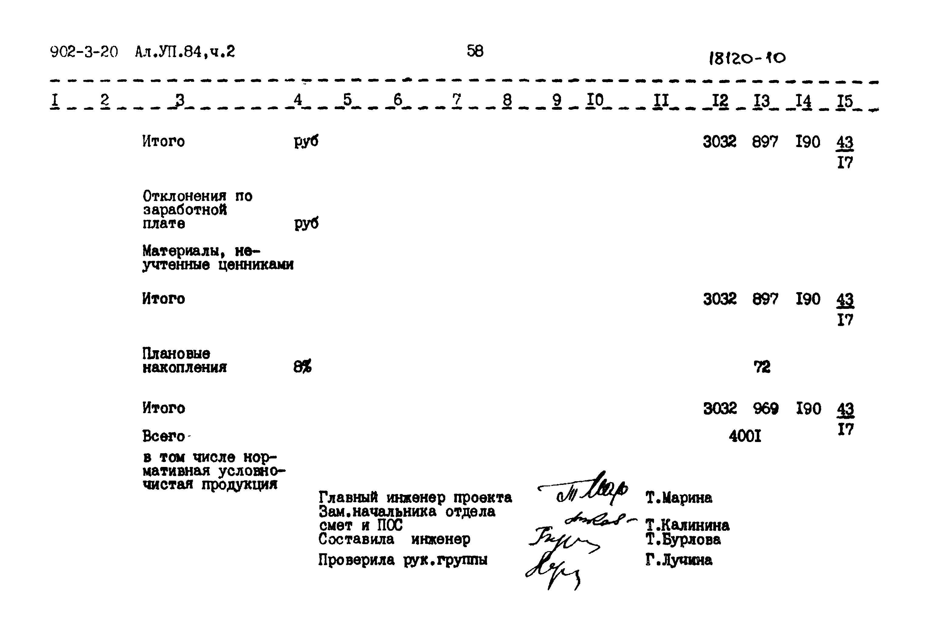 Типовой проект 902-3-20