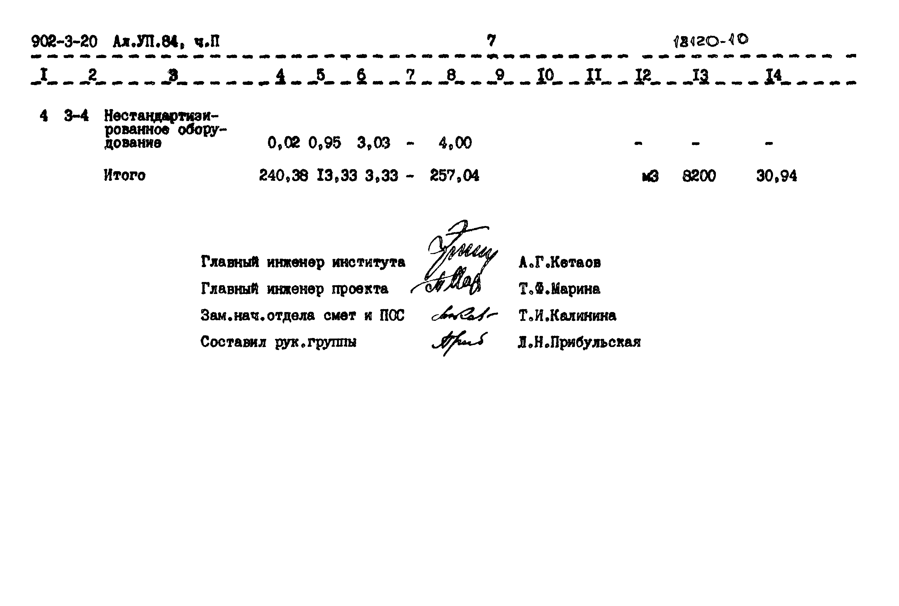 Типовой проект 902-3-20