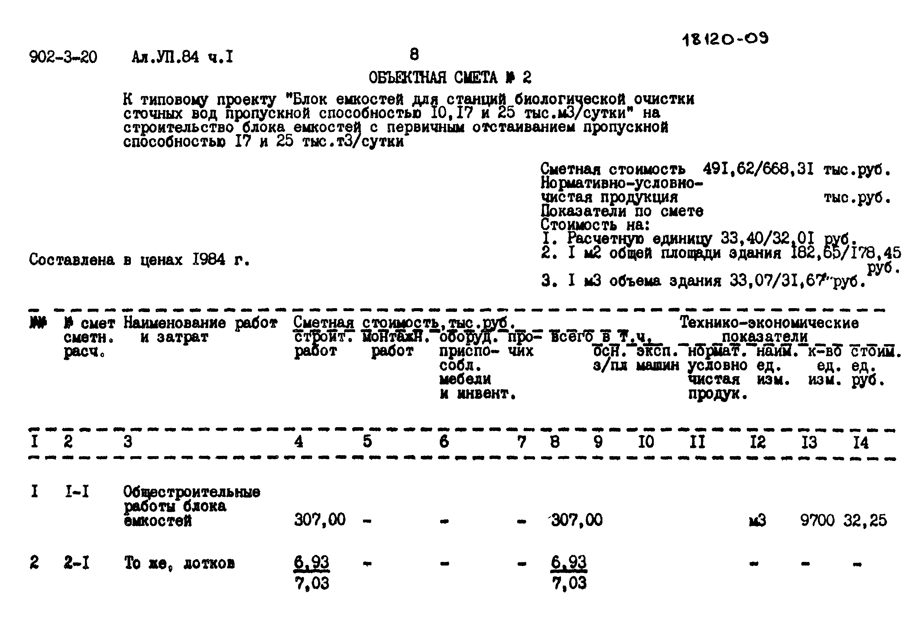 Типовой проект 902-3-20