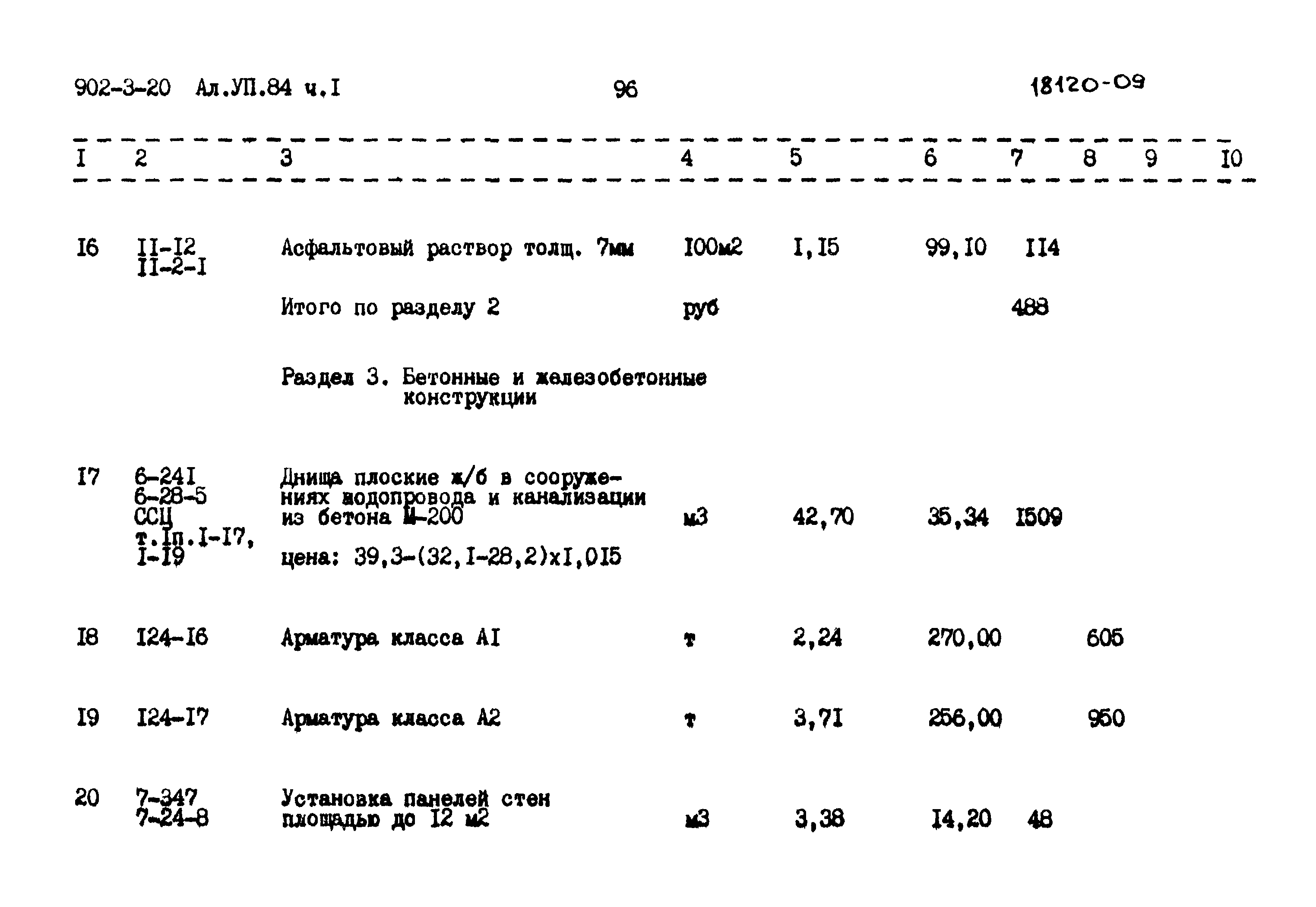 Типовой проект 902-3-20