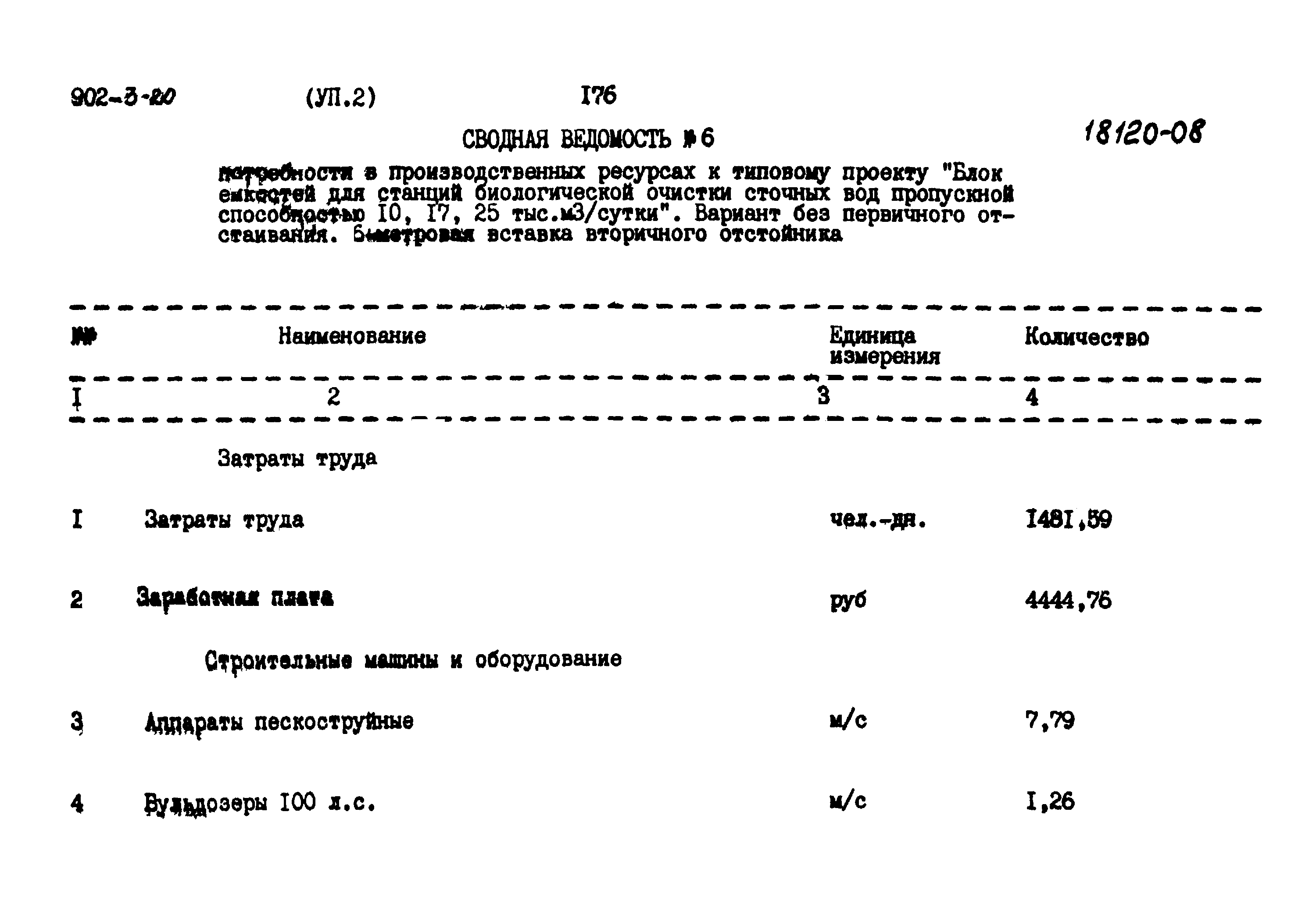 Типовой проект 902-3-20