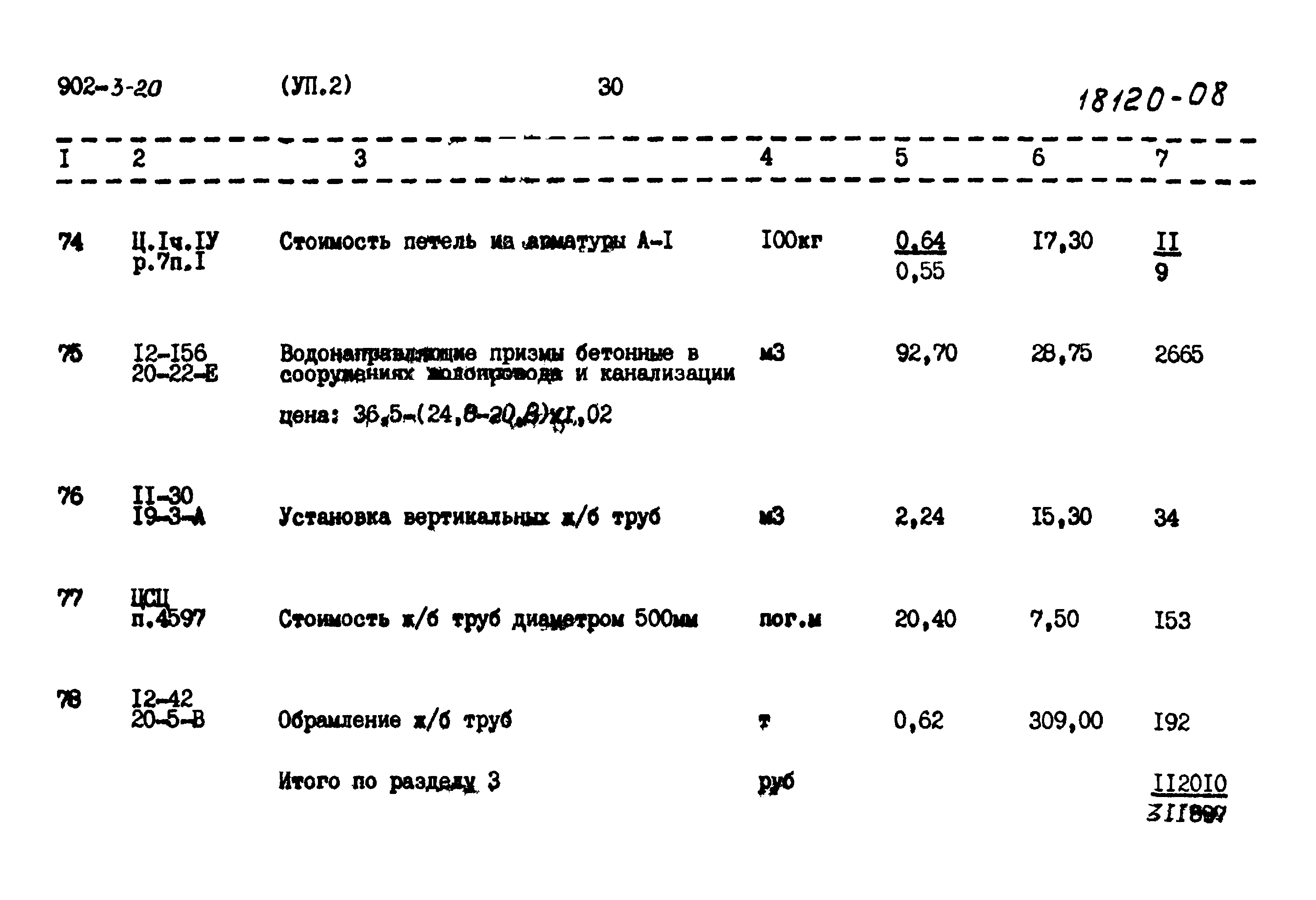 Типовой проект 902-3-20