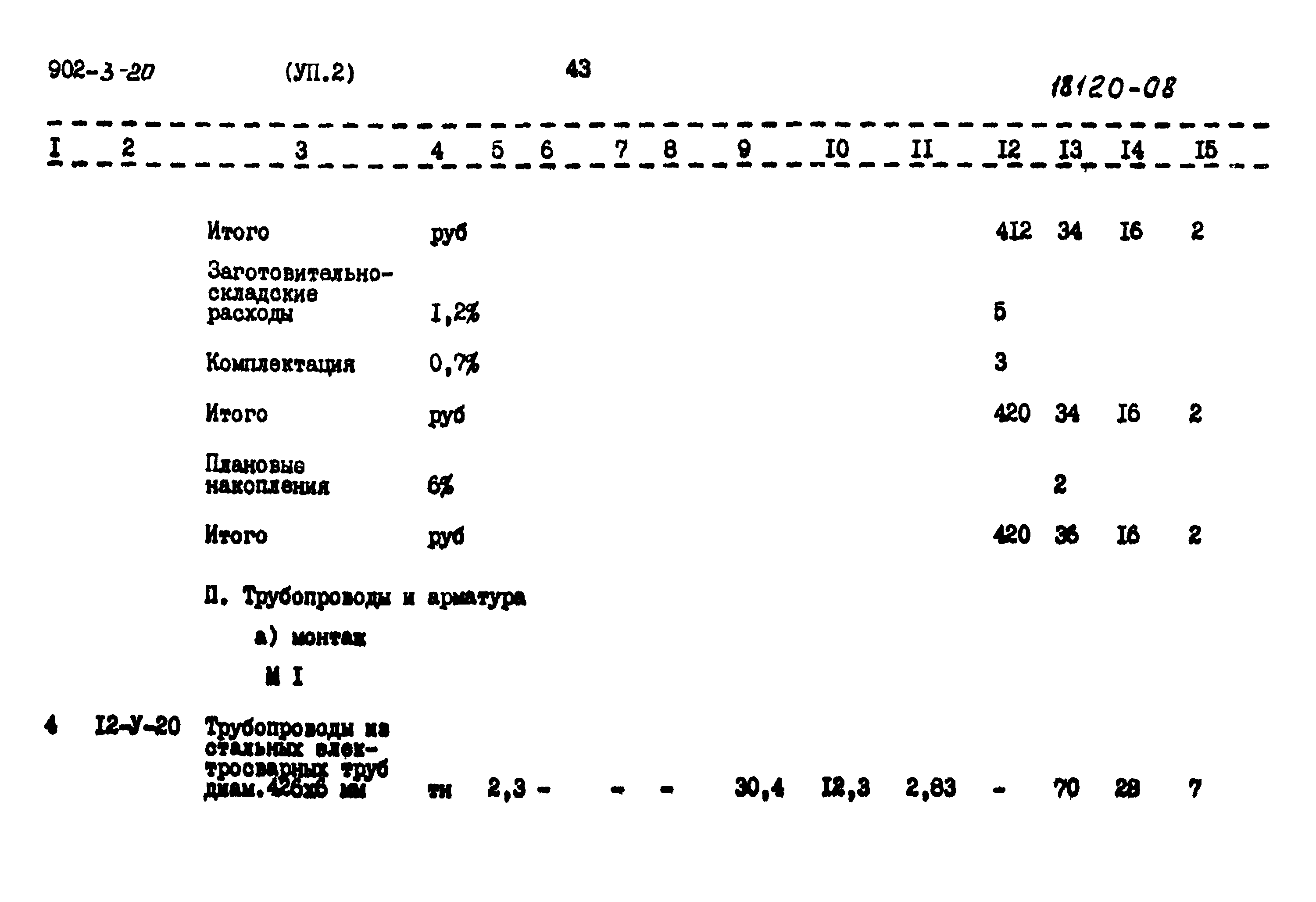 Типовой проект 902-3-20