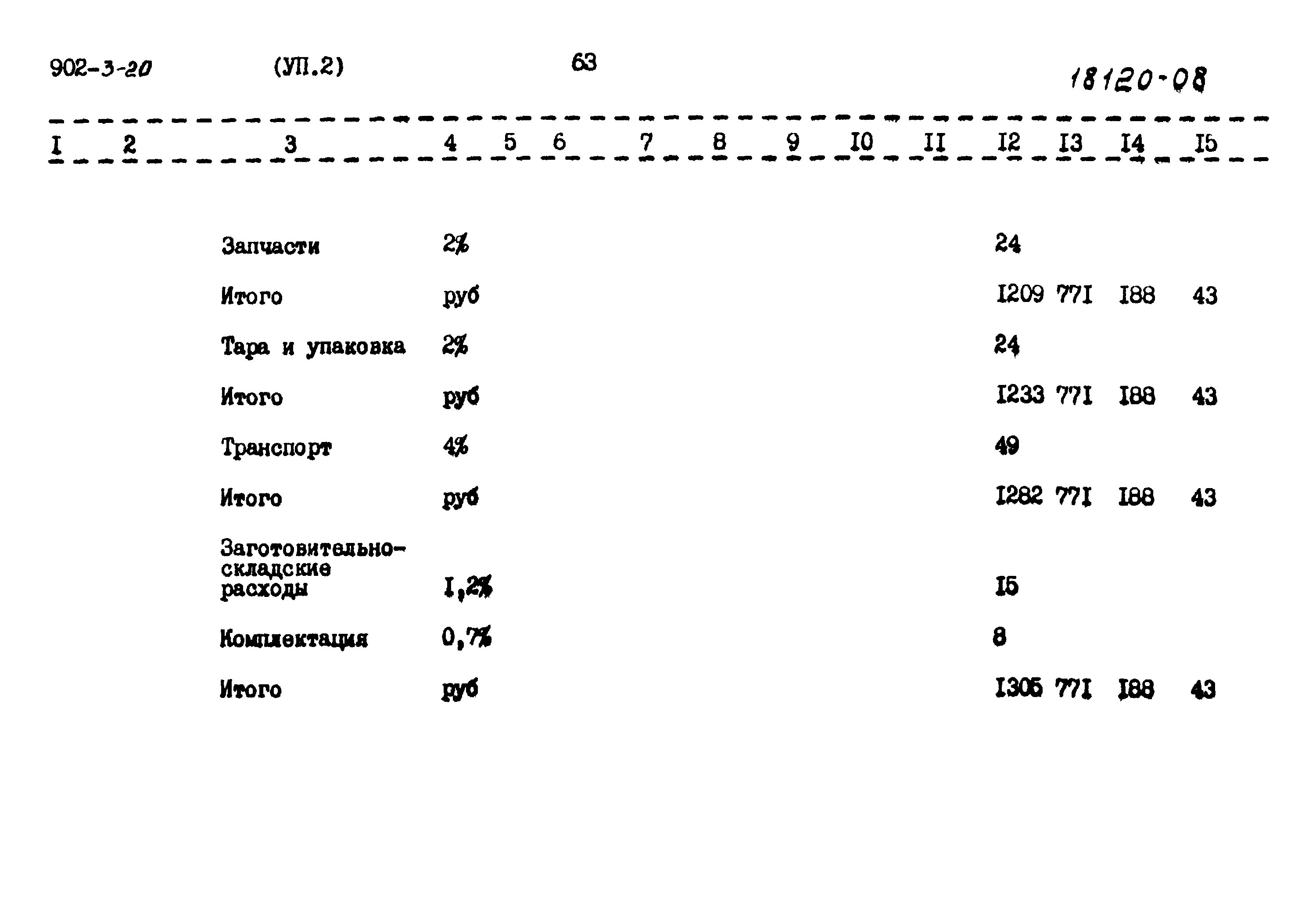 Типовой проект 902-3-20