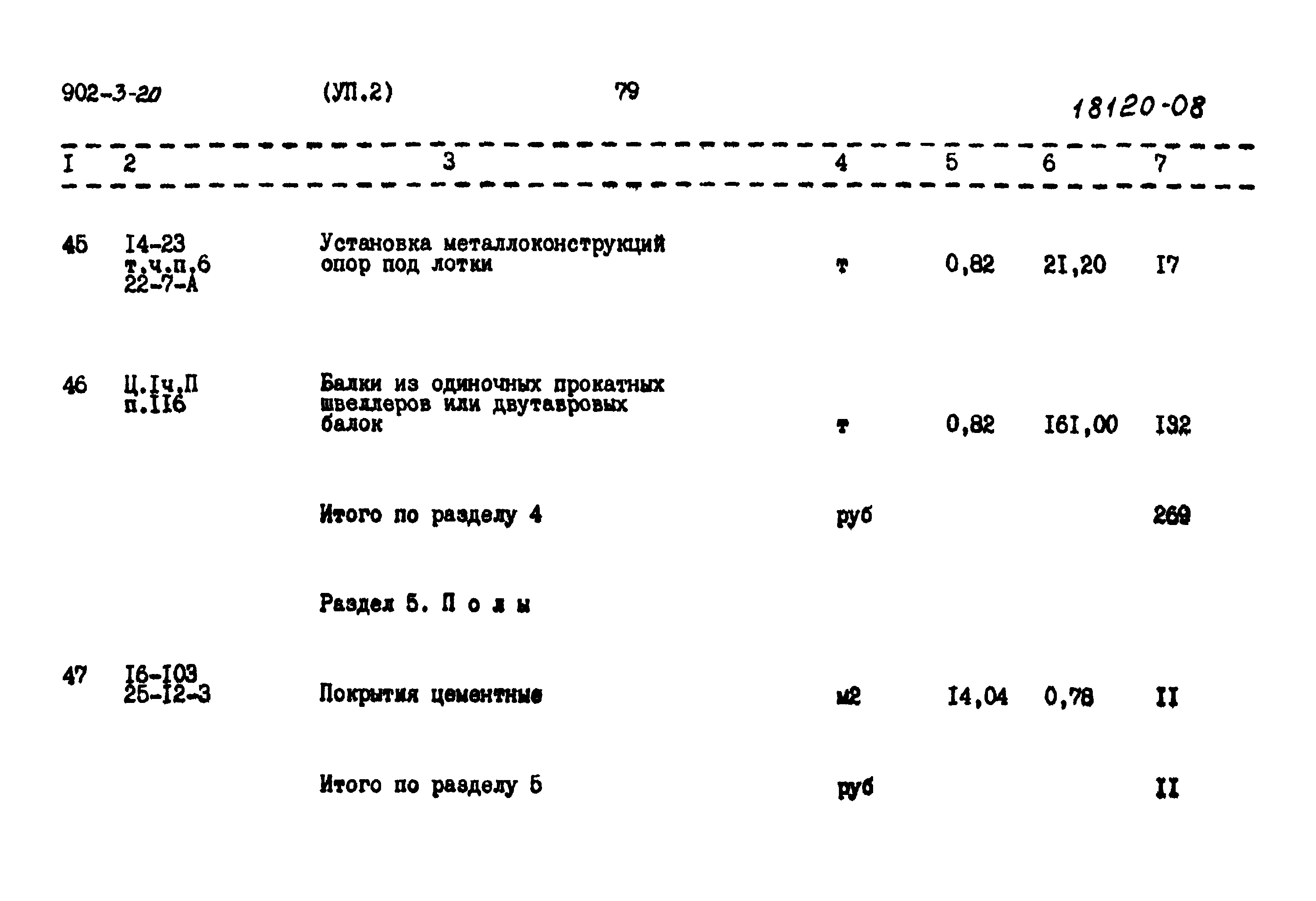 Типовой проект 902-3-20