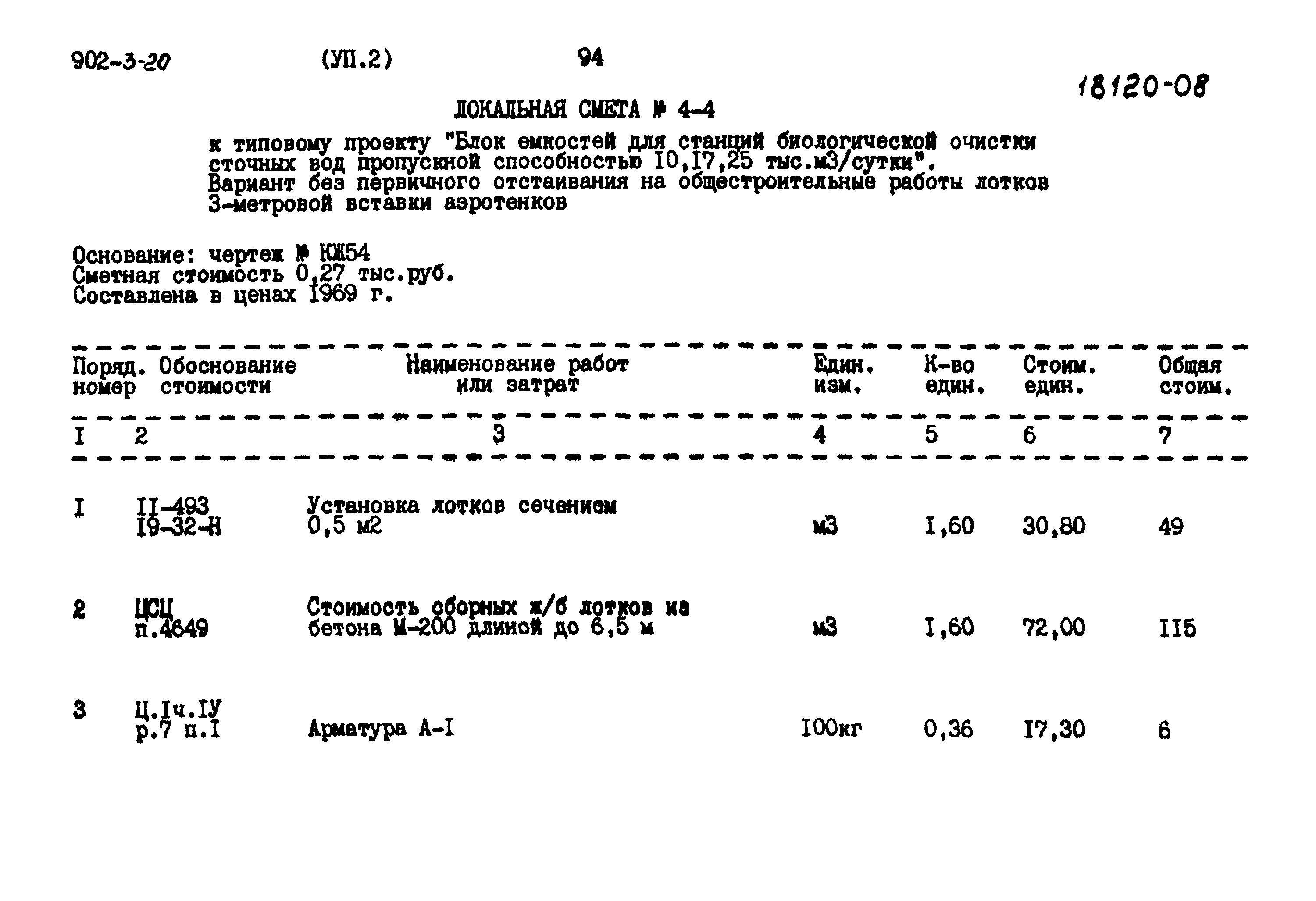 Типовой проект 902-3-20