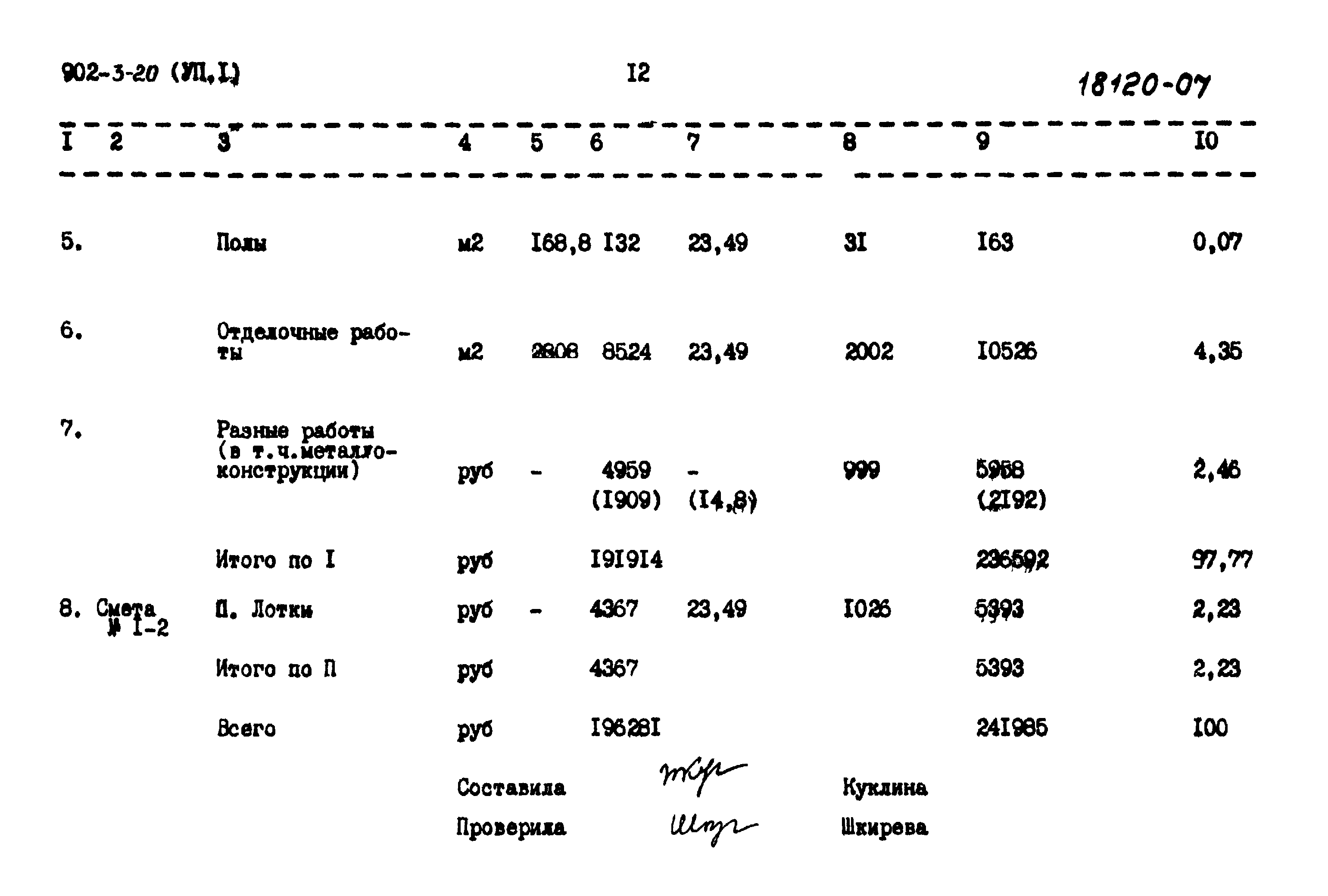 Типовой проект 902-3-20