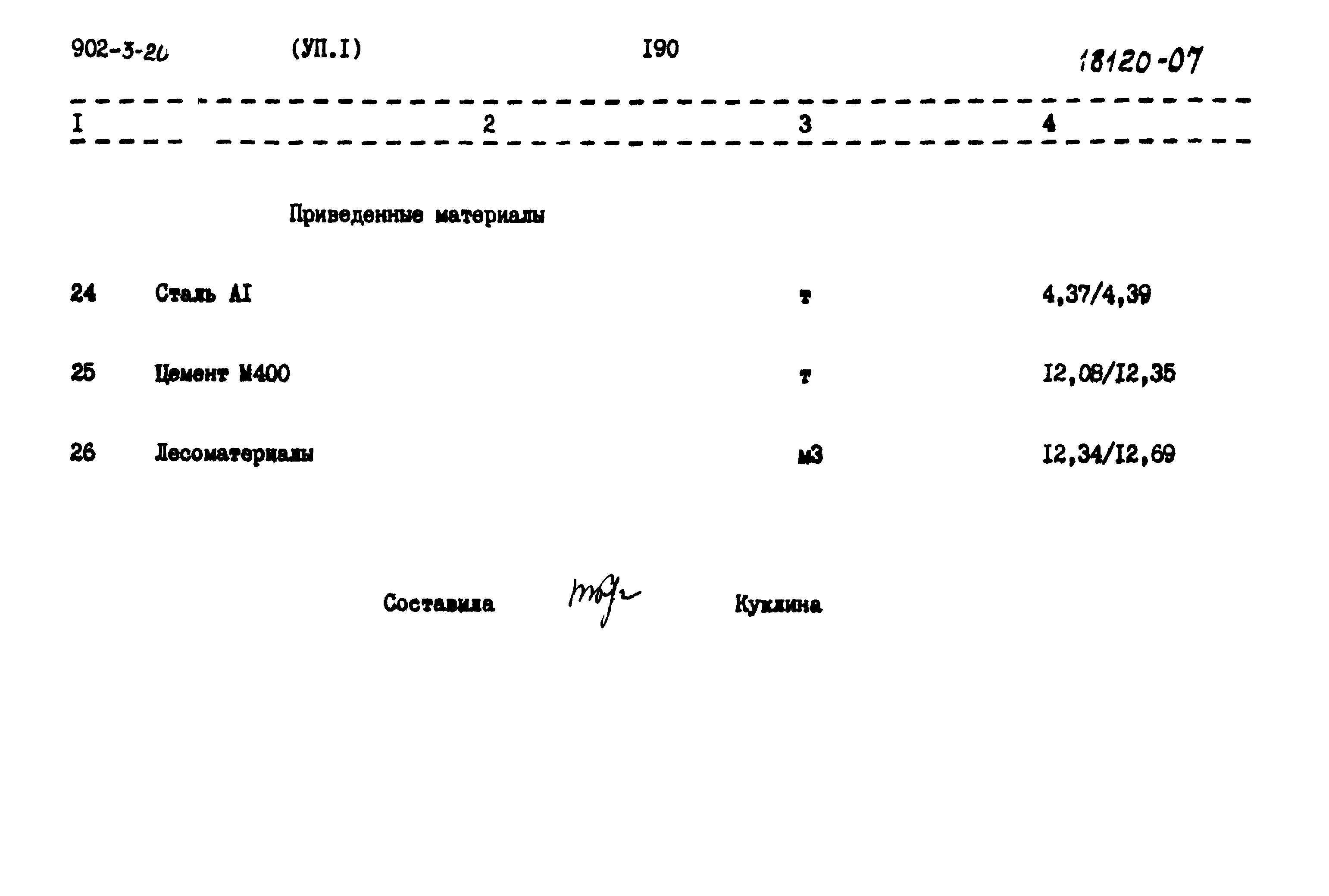 Типовой проект 902-3-20
