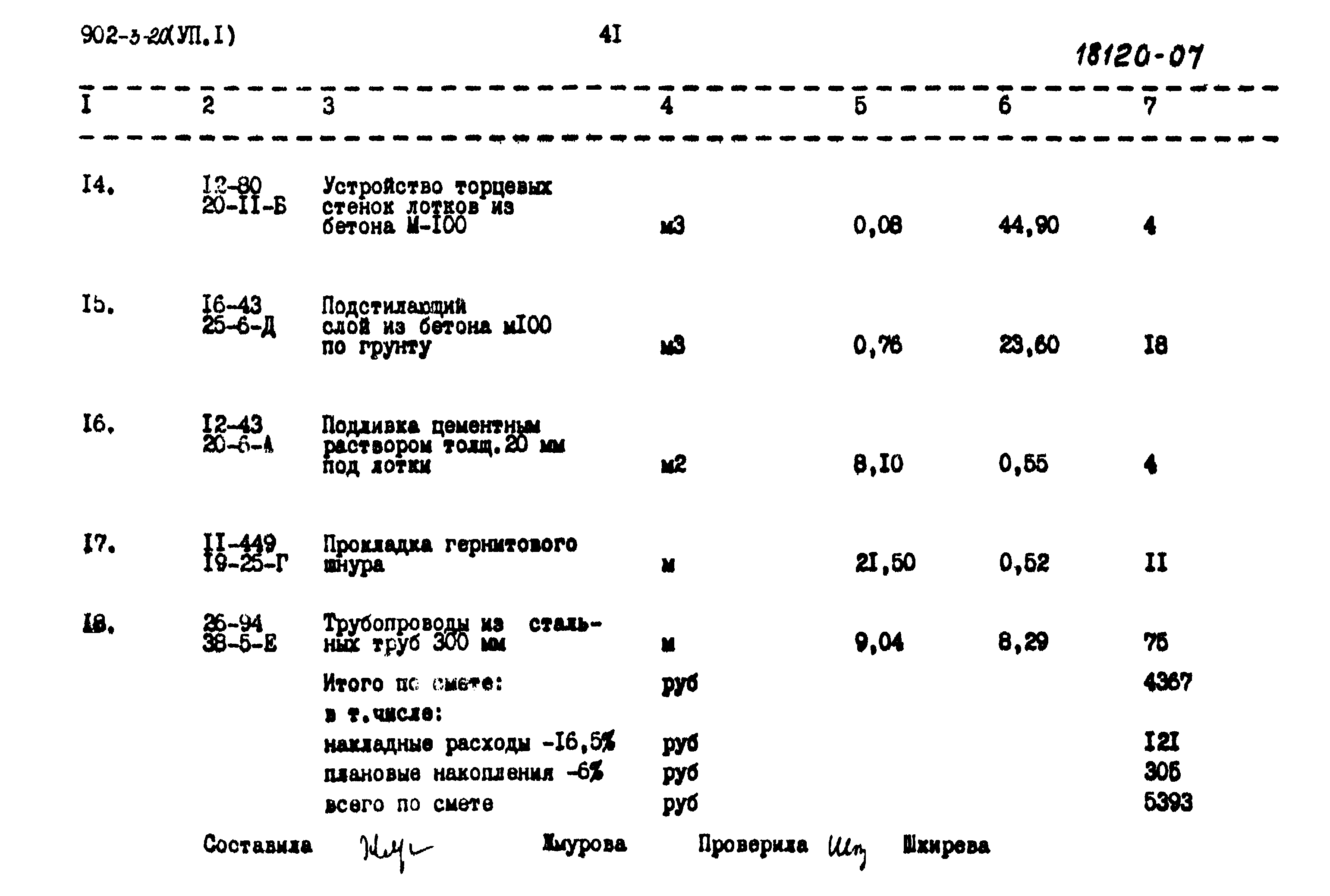 Типовой проект 902-3-20