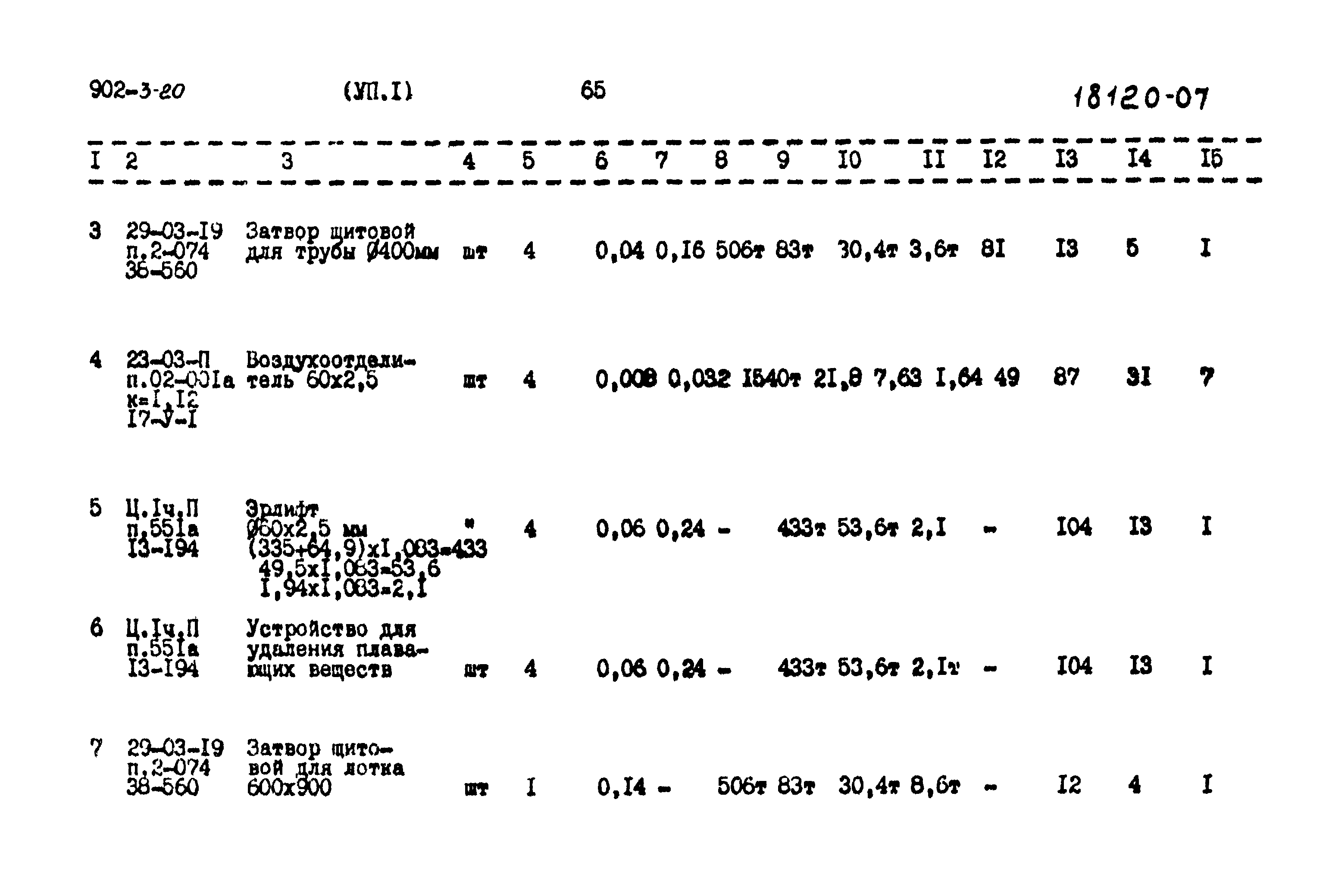 Типовой проект 902-3-20