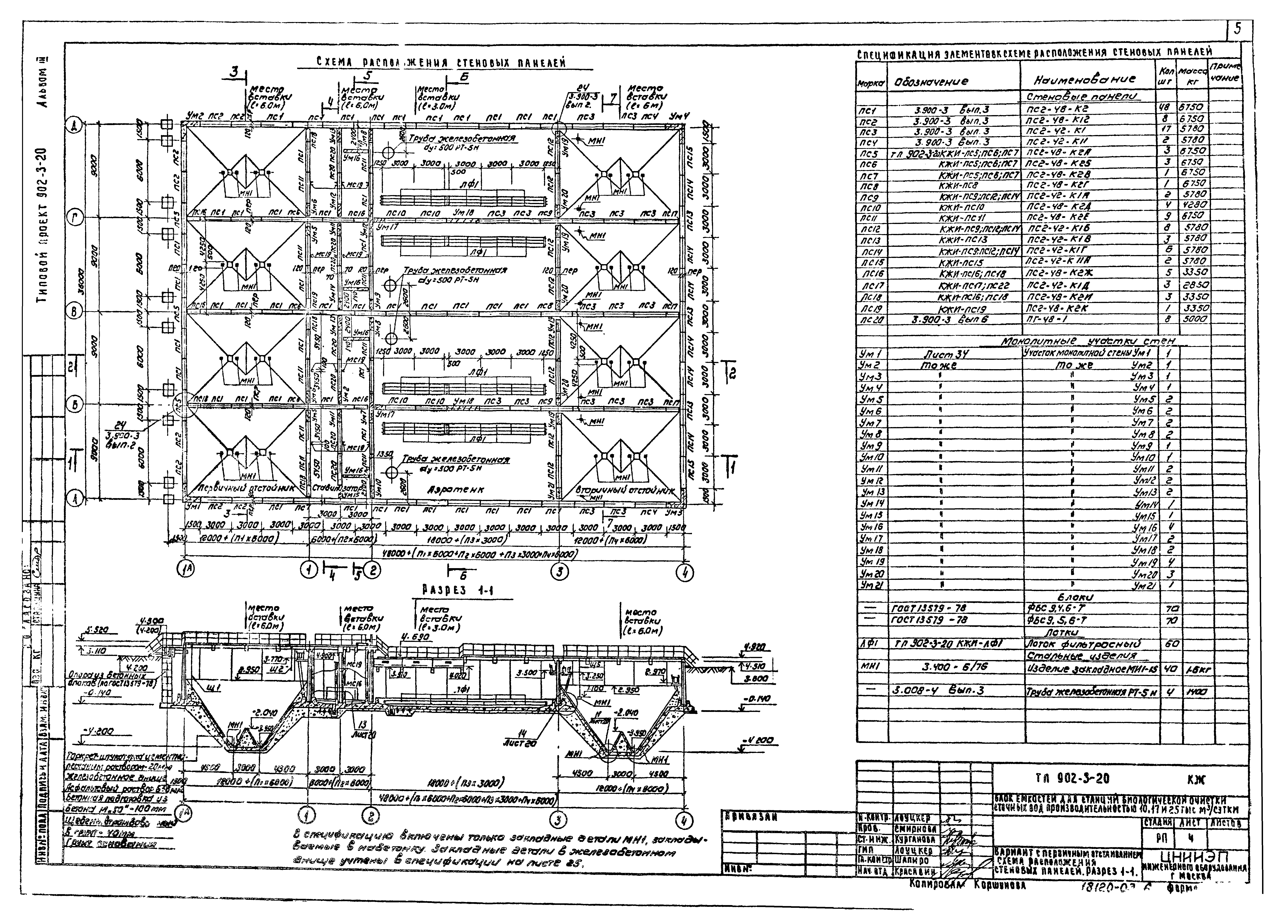 Типовой проект 902-3-20
