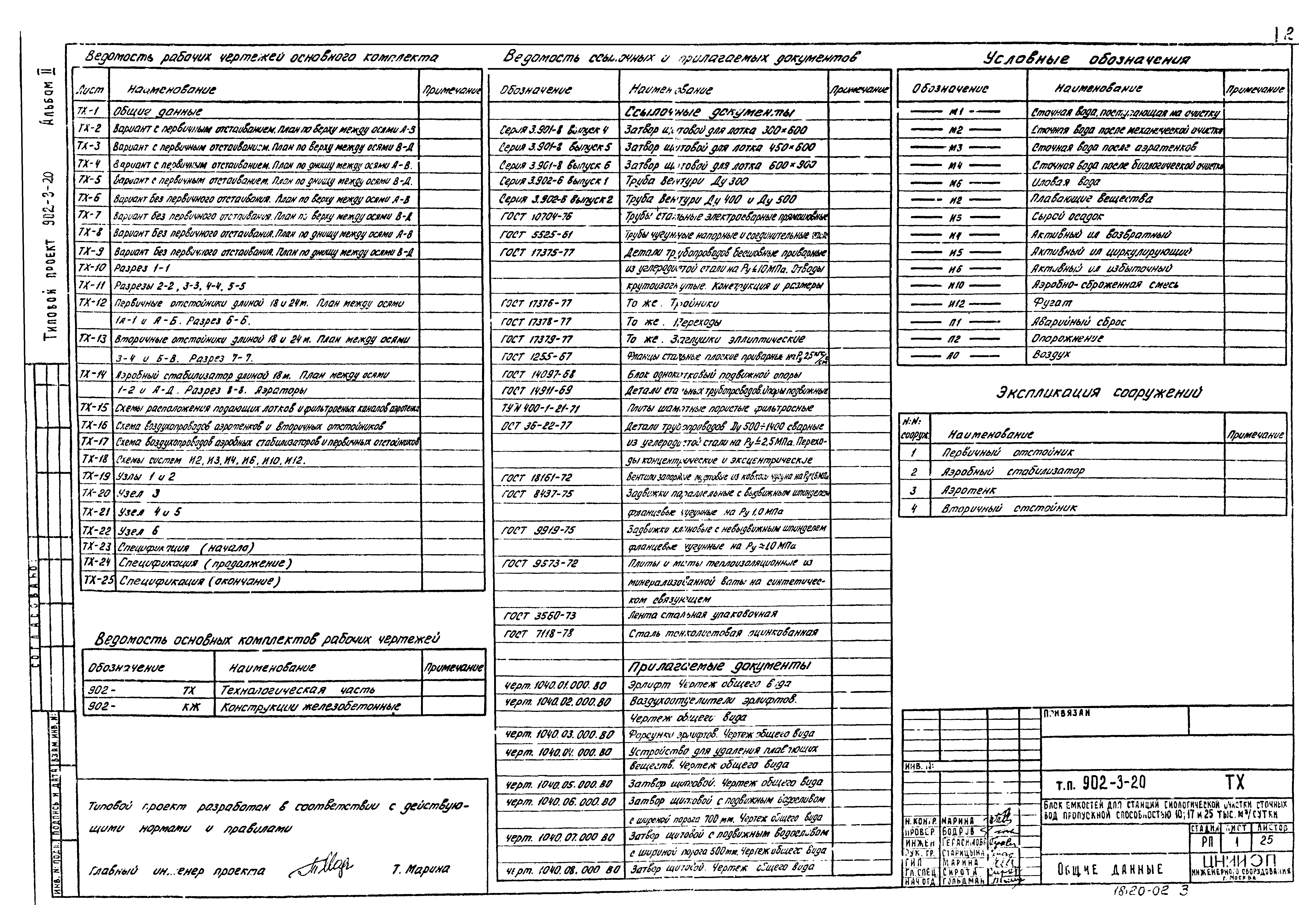 Типовой проект 902-3-20