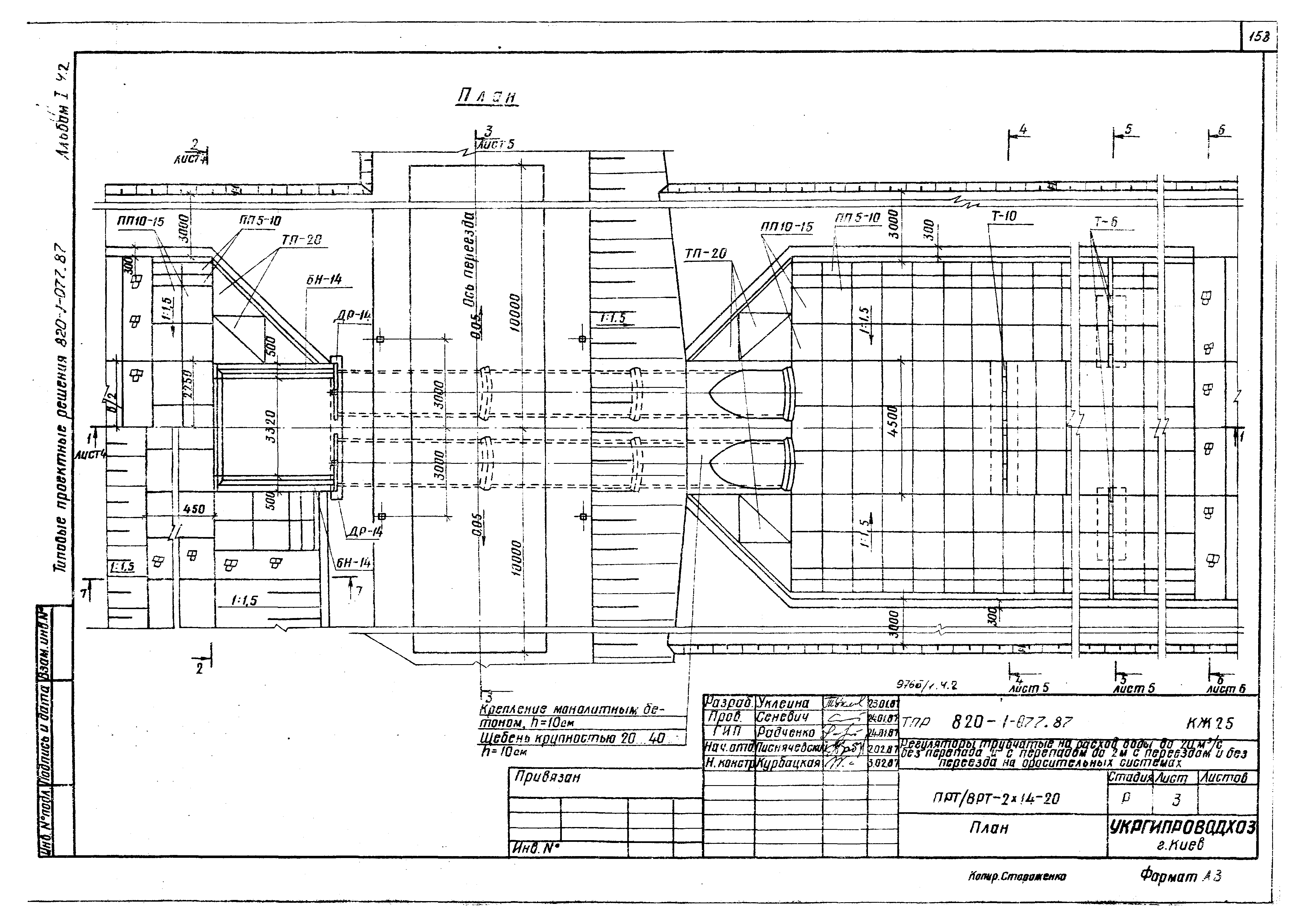 Типовые проектные решения 820-1-077.87