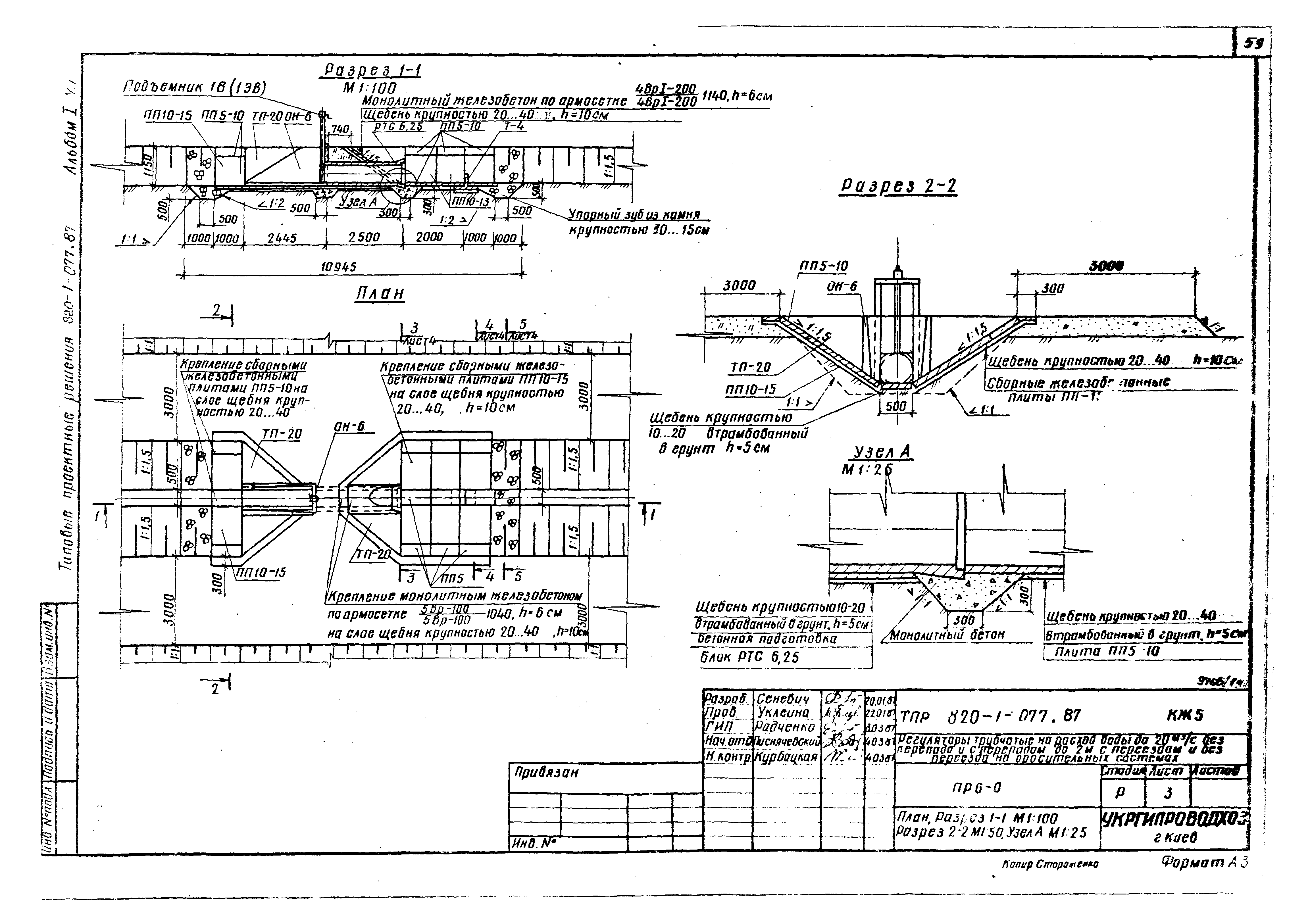 Типовые проектные решения 820-1-077.87