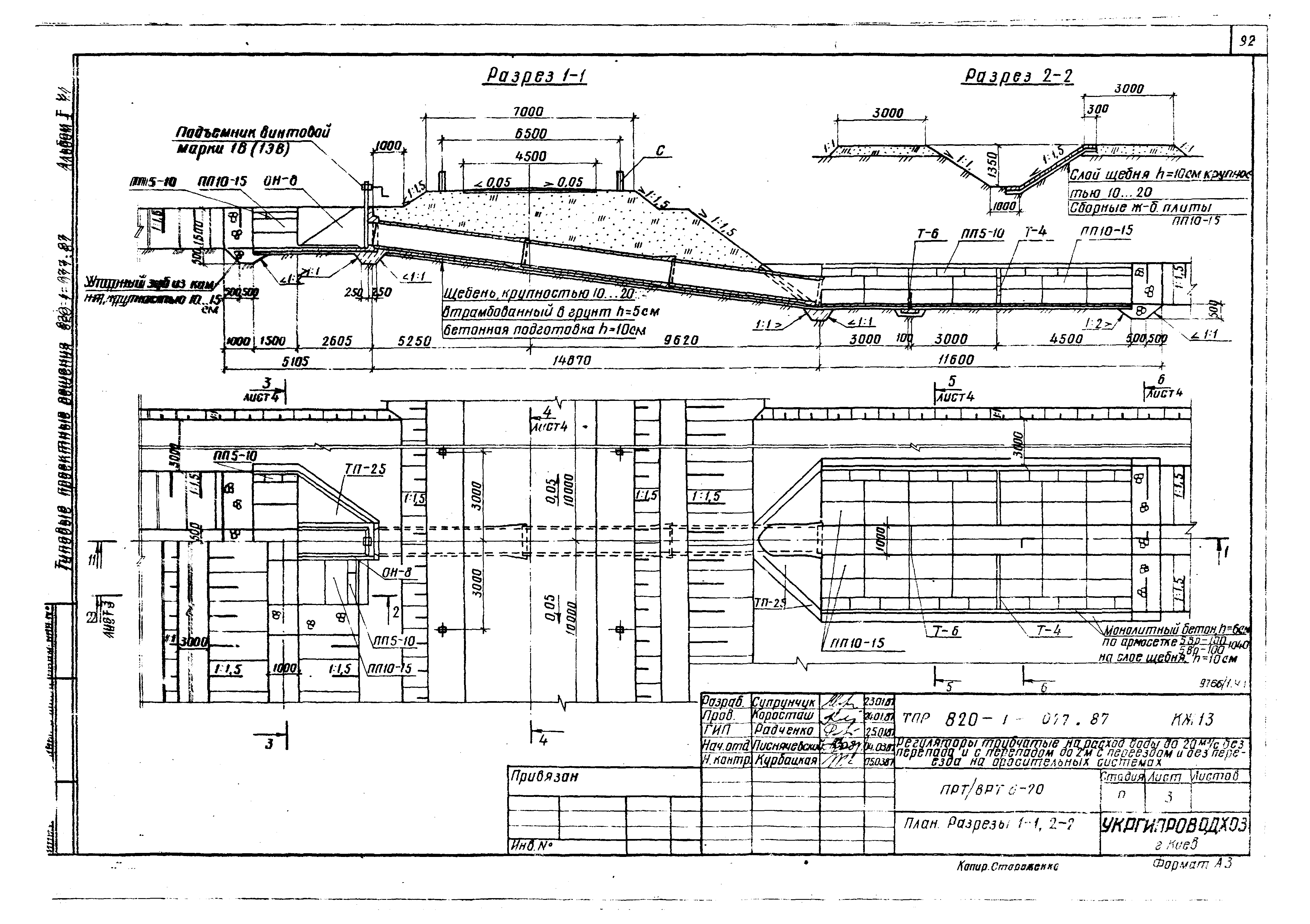 Типовые проектные решения 820-1-077.87
