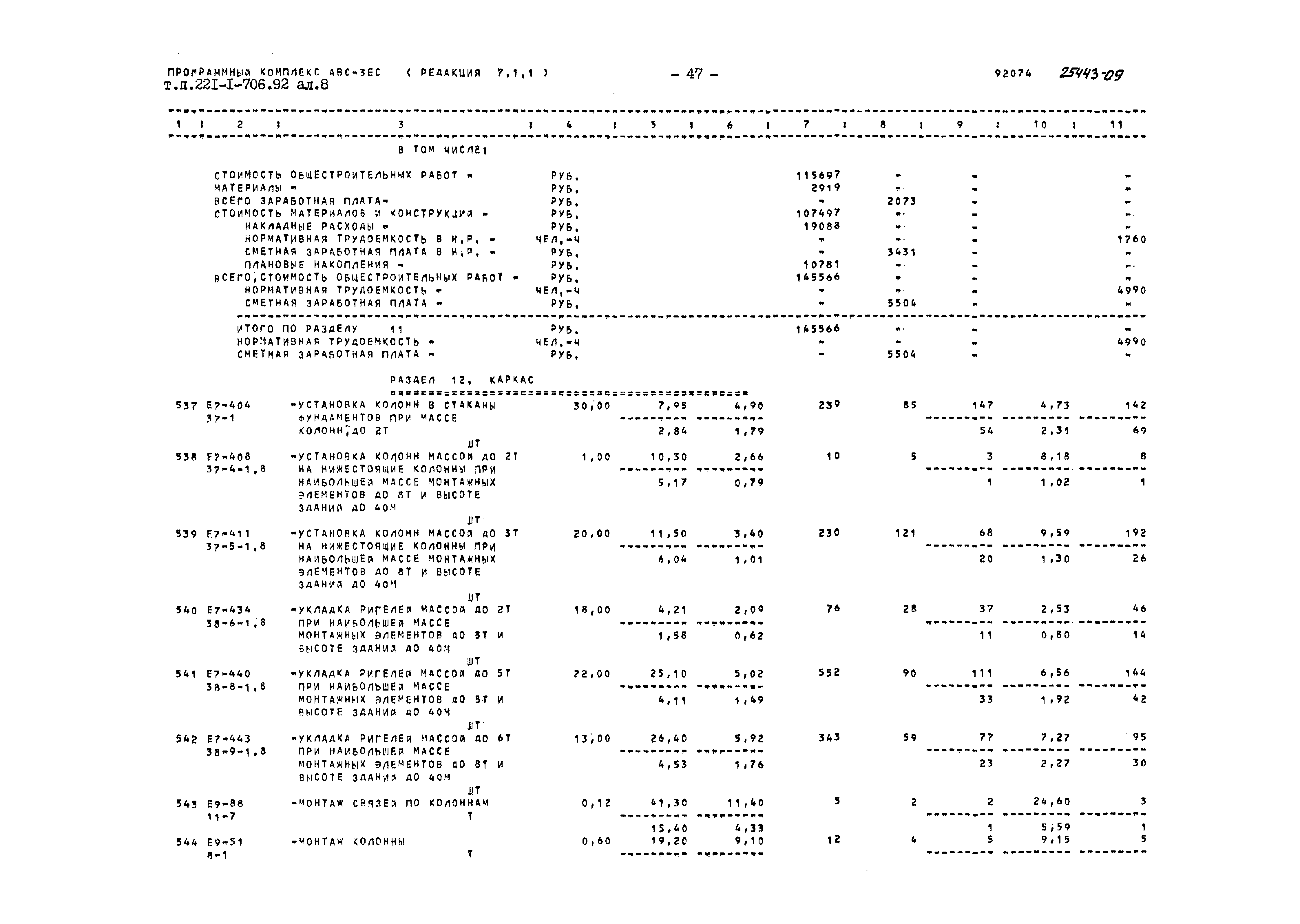 Типовой проект 221-1-706.92