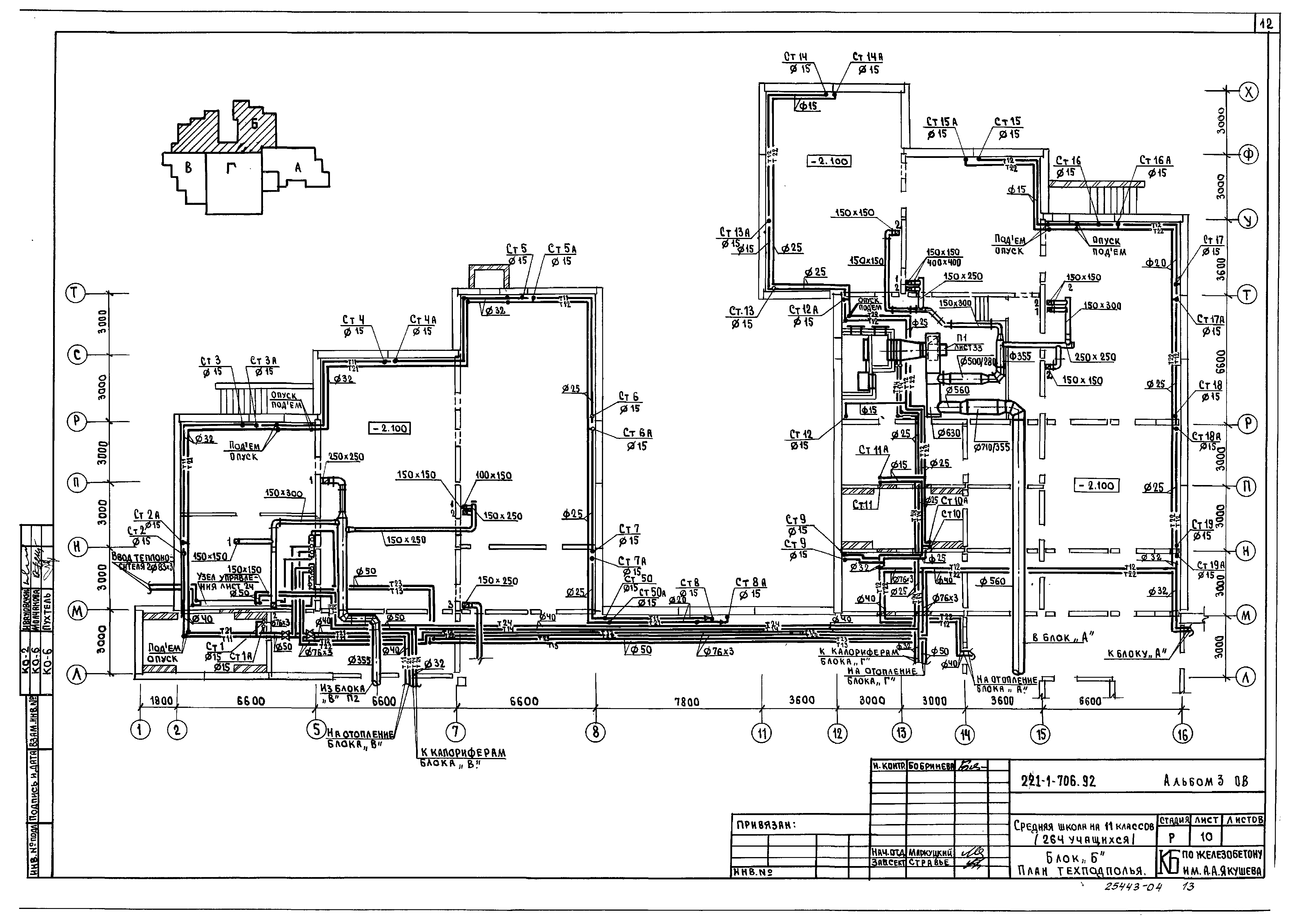 Типовой проект 221-1-706.92