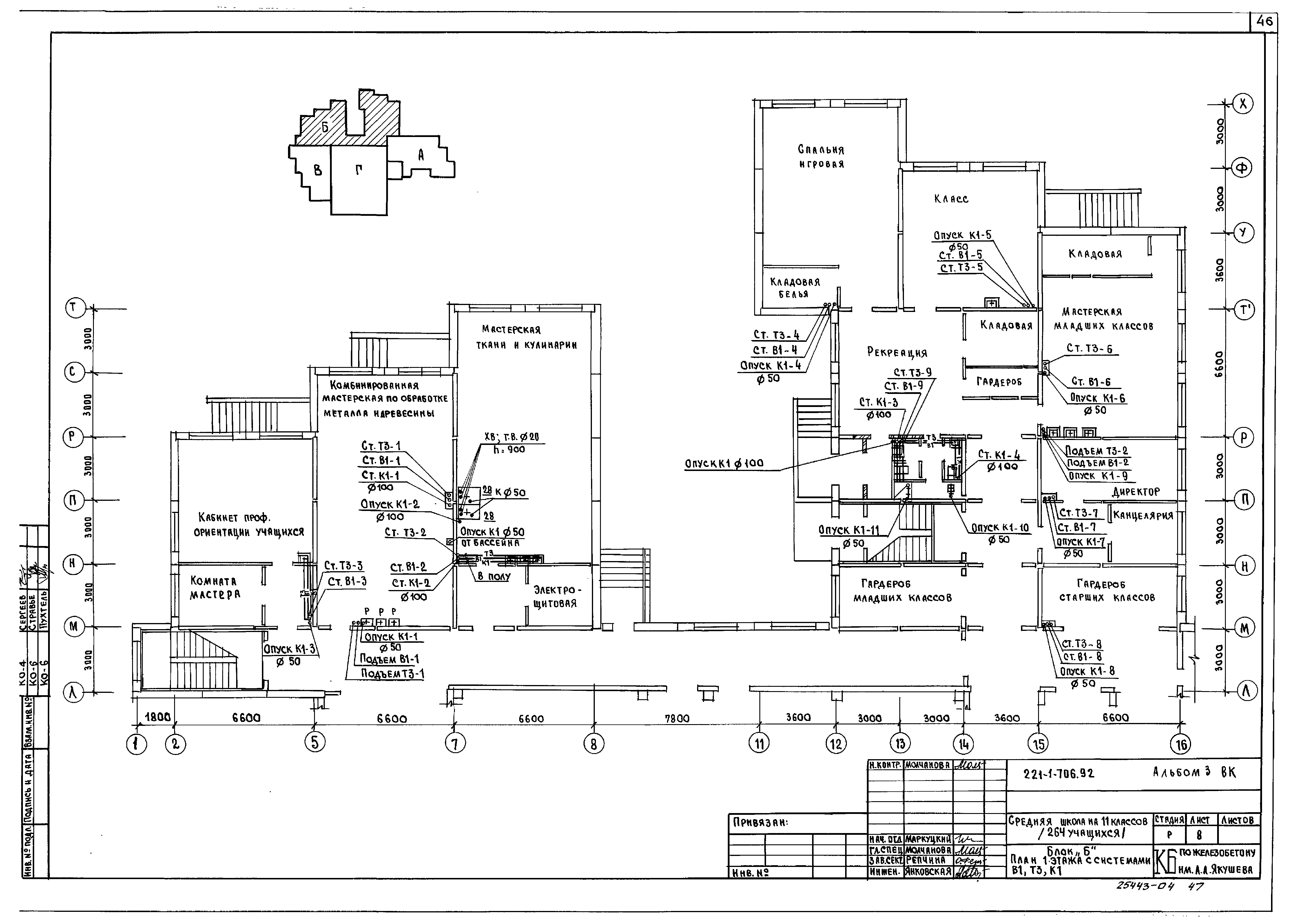 Типовой проект 221-1-706.92