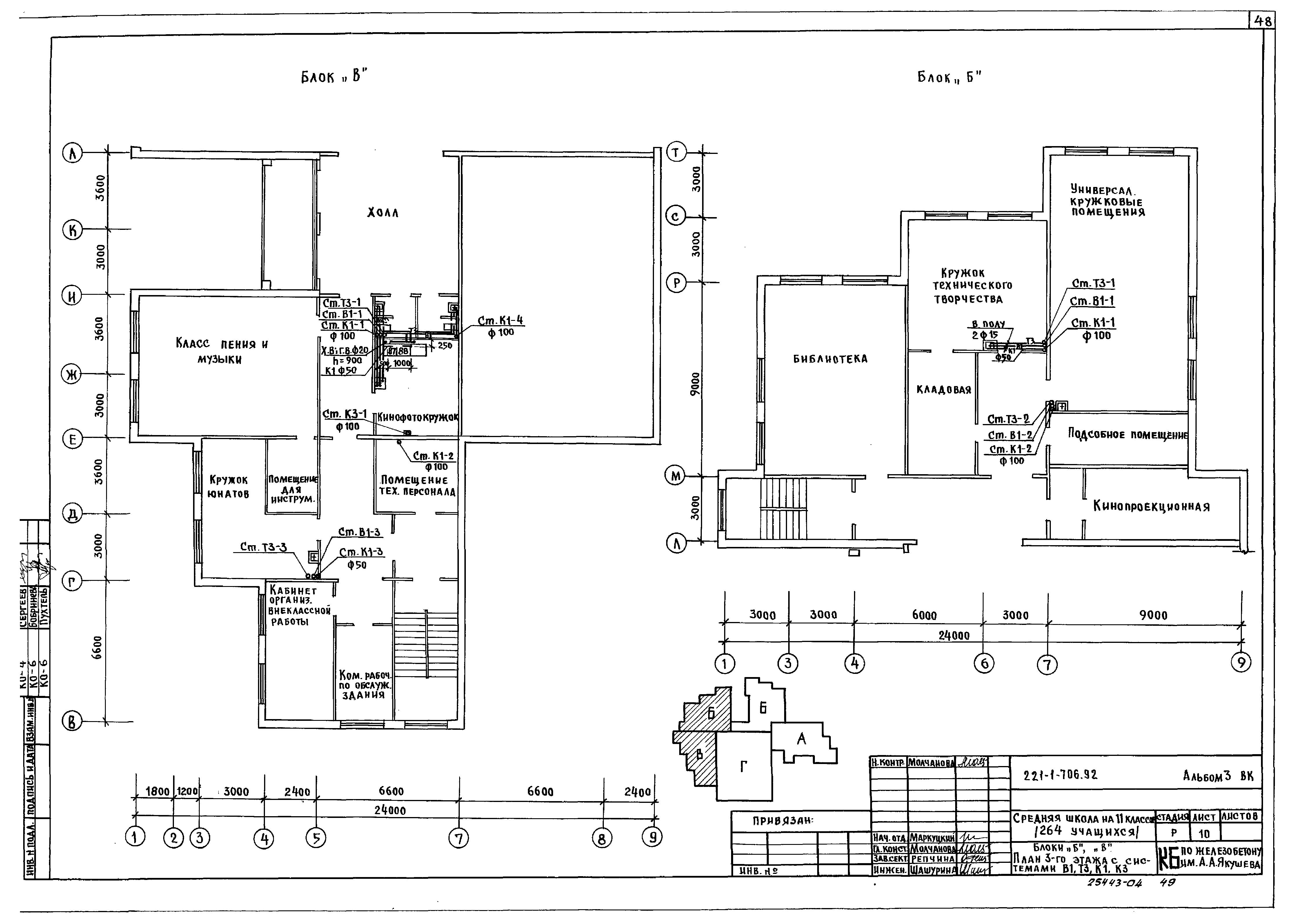Типовой проект 221-1-706.92