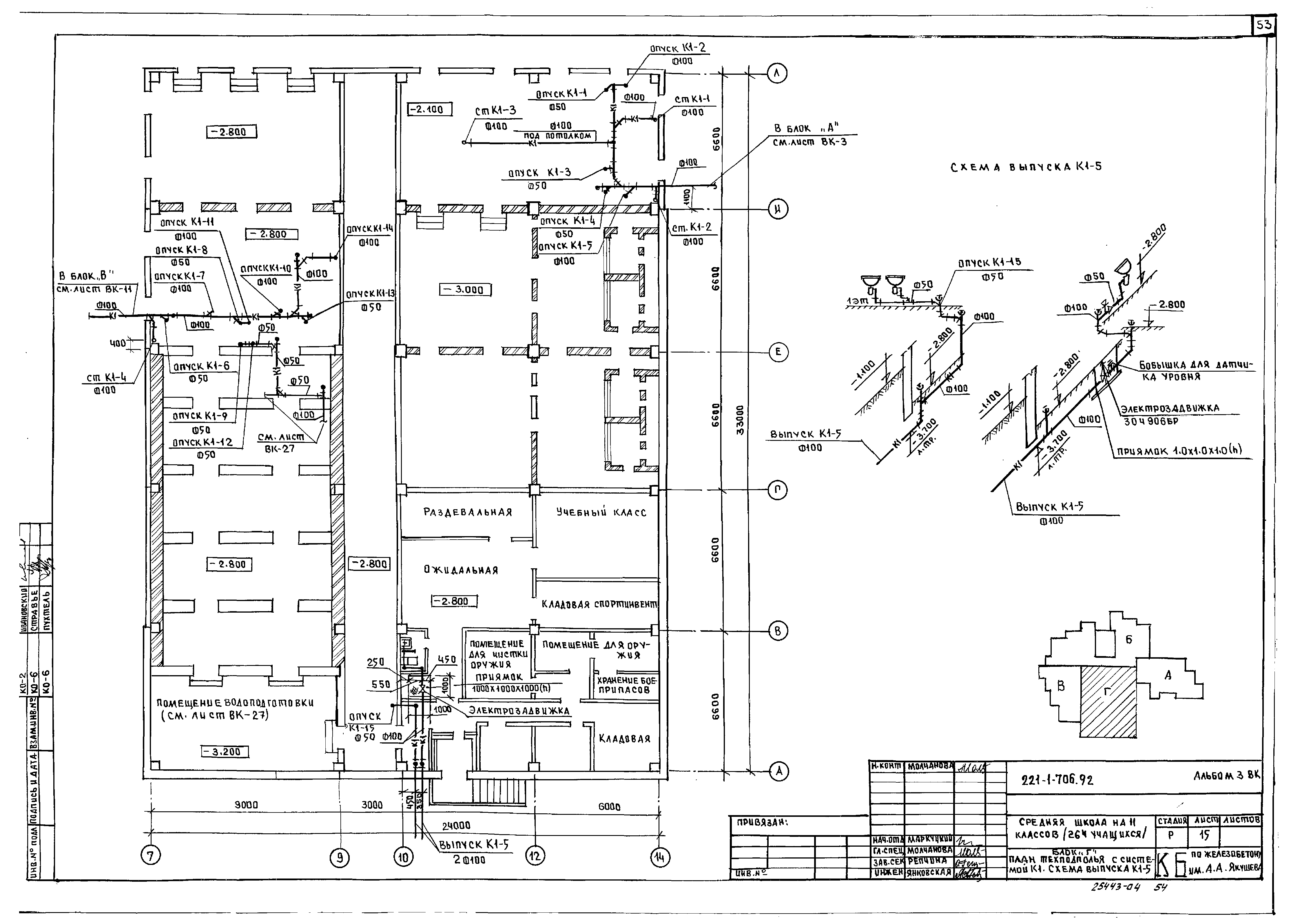 Типовой проект 221-1-706.92