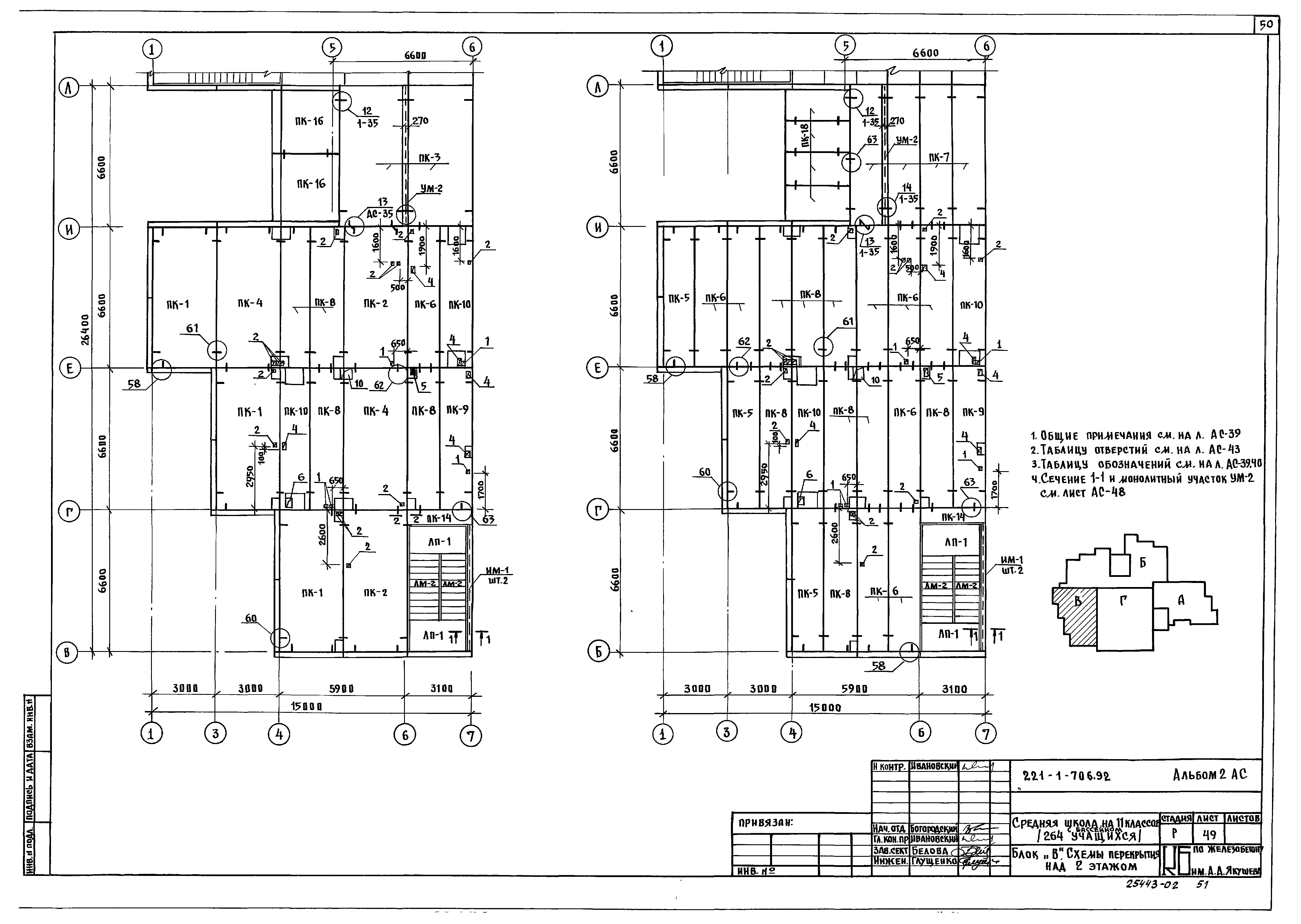 Типовой проект 221-1-706.92