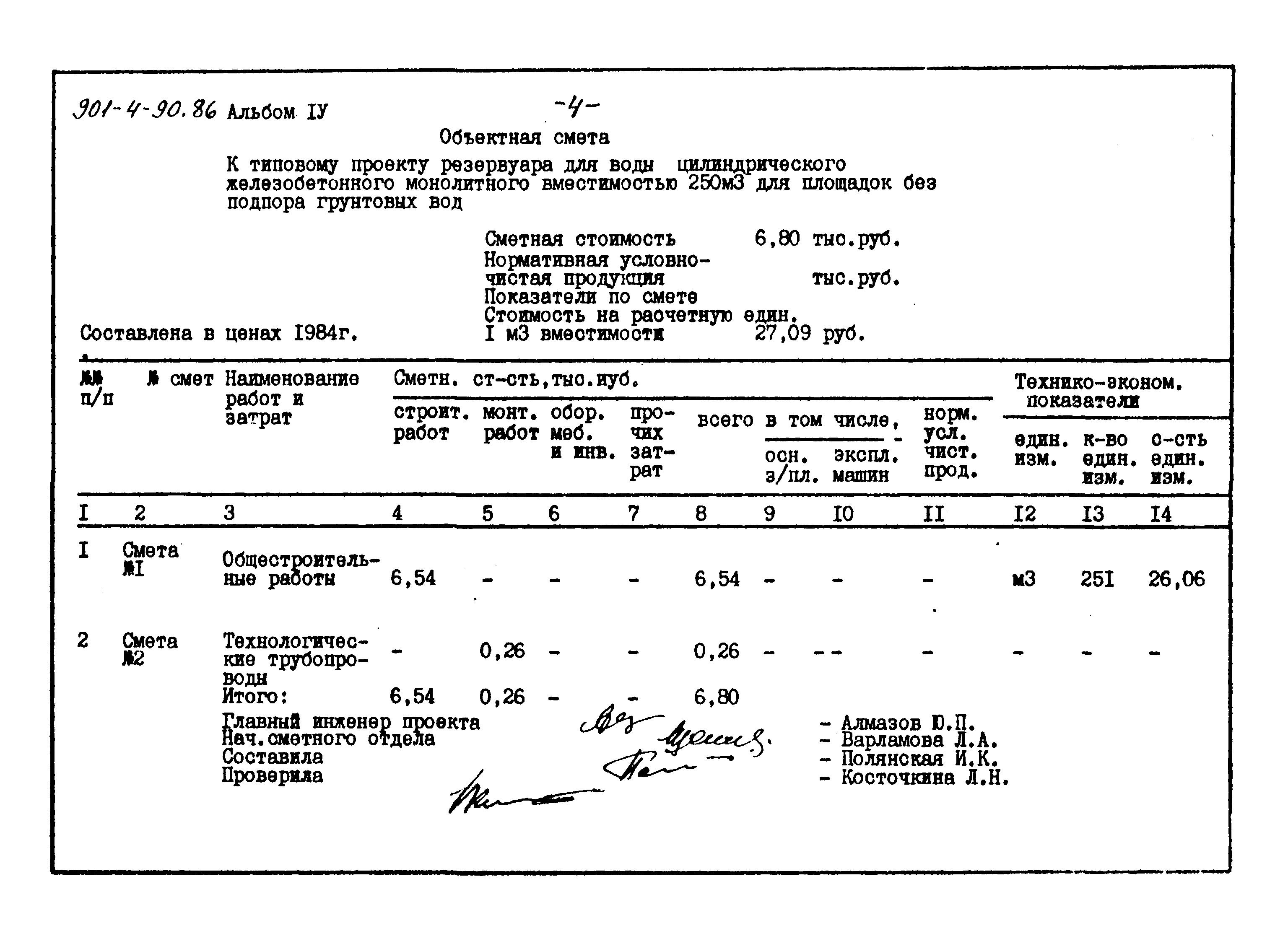 Типовой проект 901-4-90.86