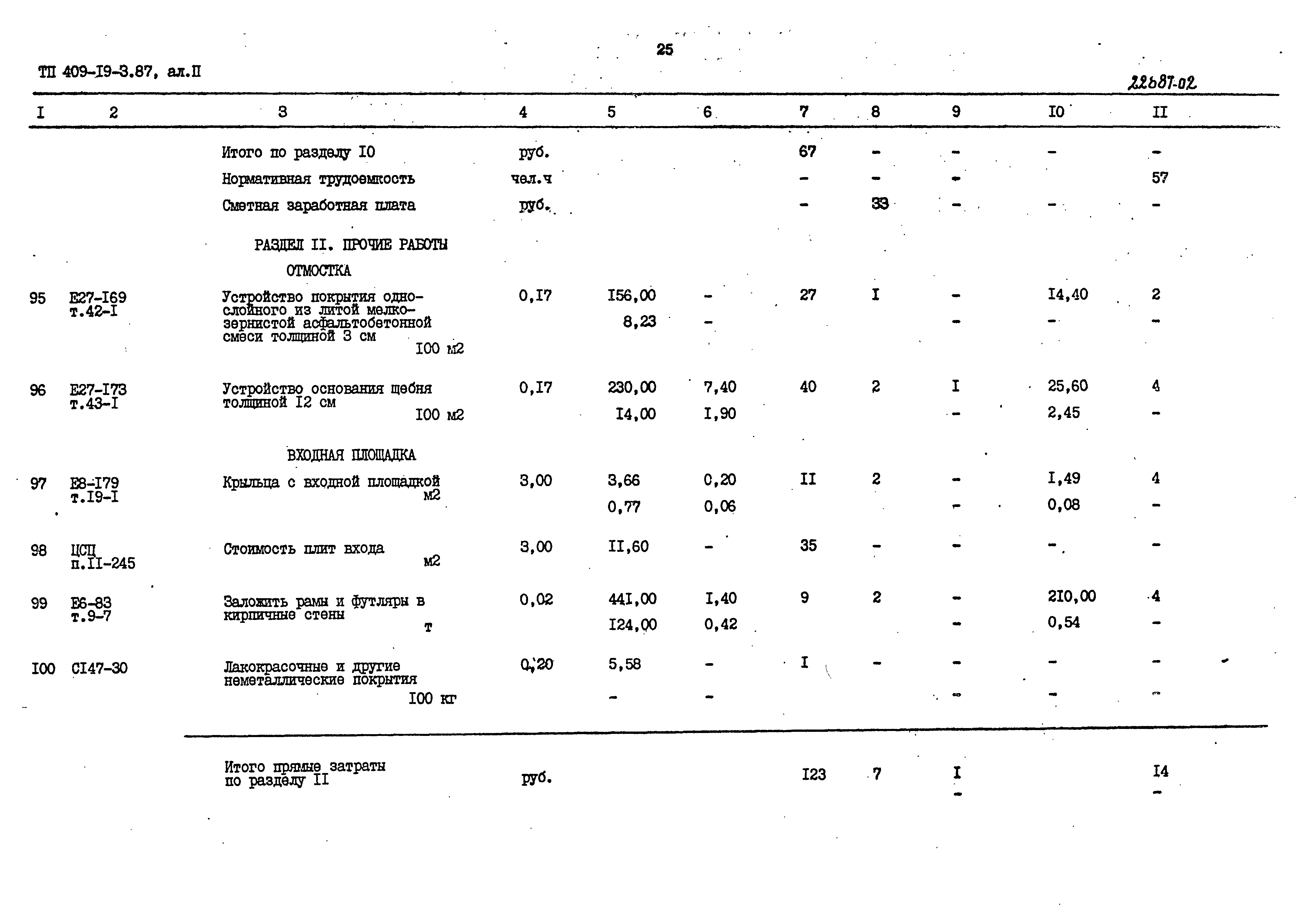 Типовой проект 409-19-3.87