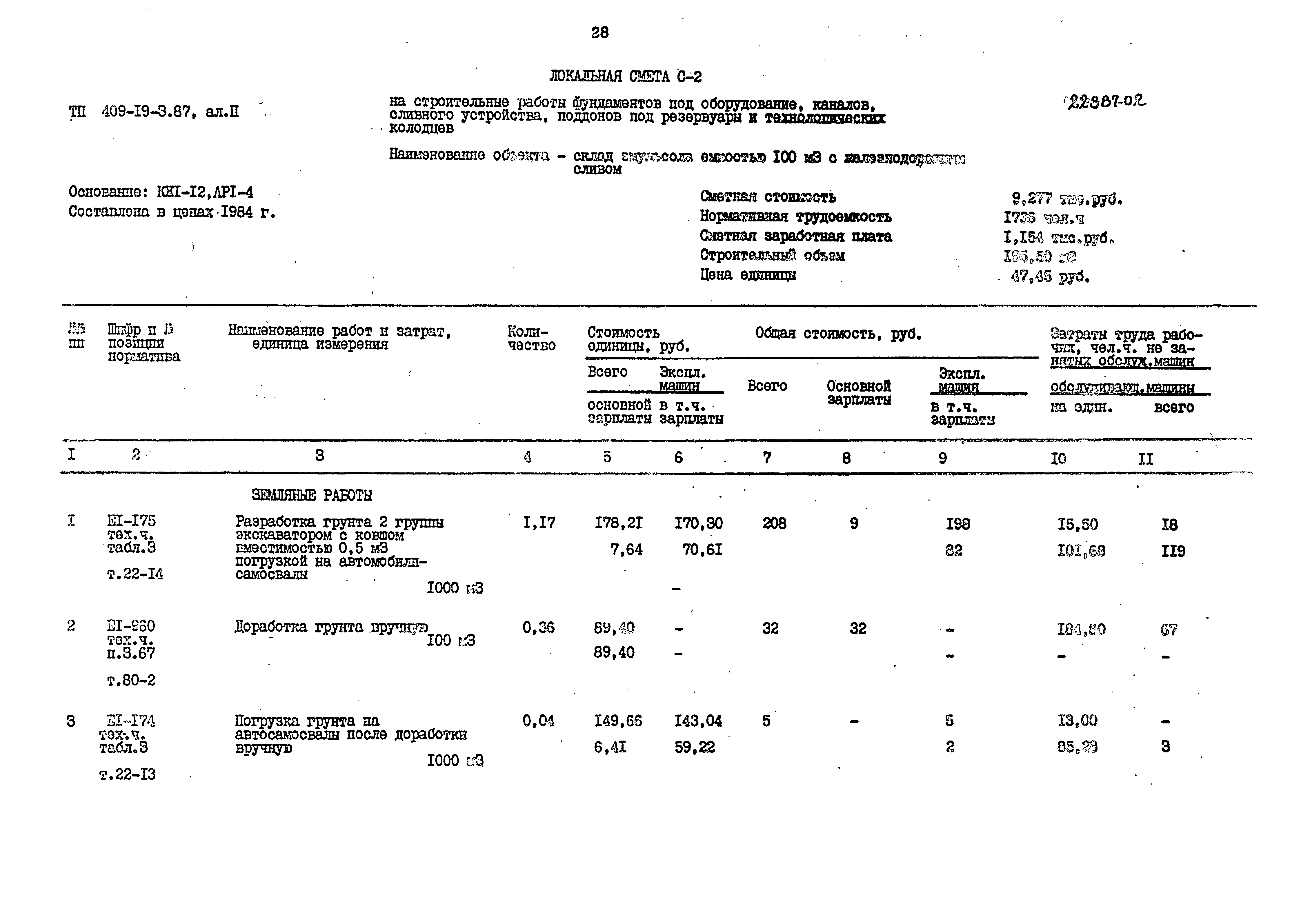Типовой проект 409-19-3.87
