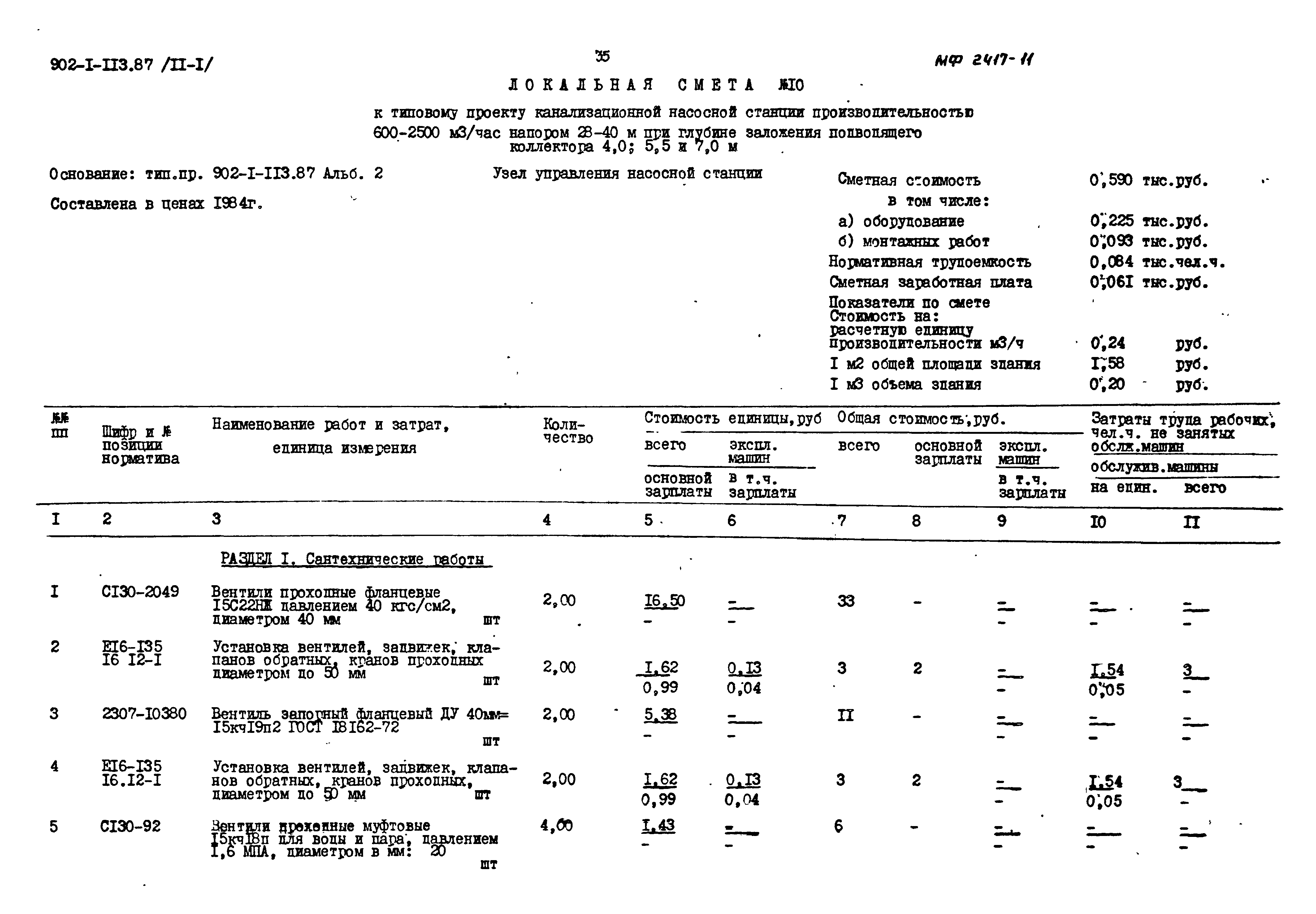 Типовой проект 902-1-120.87