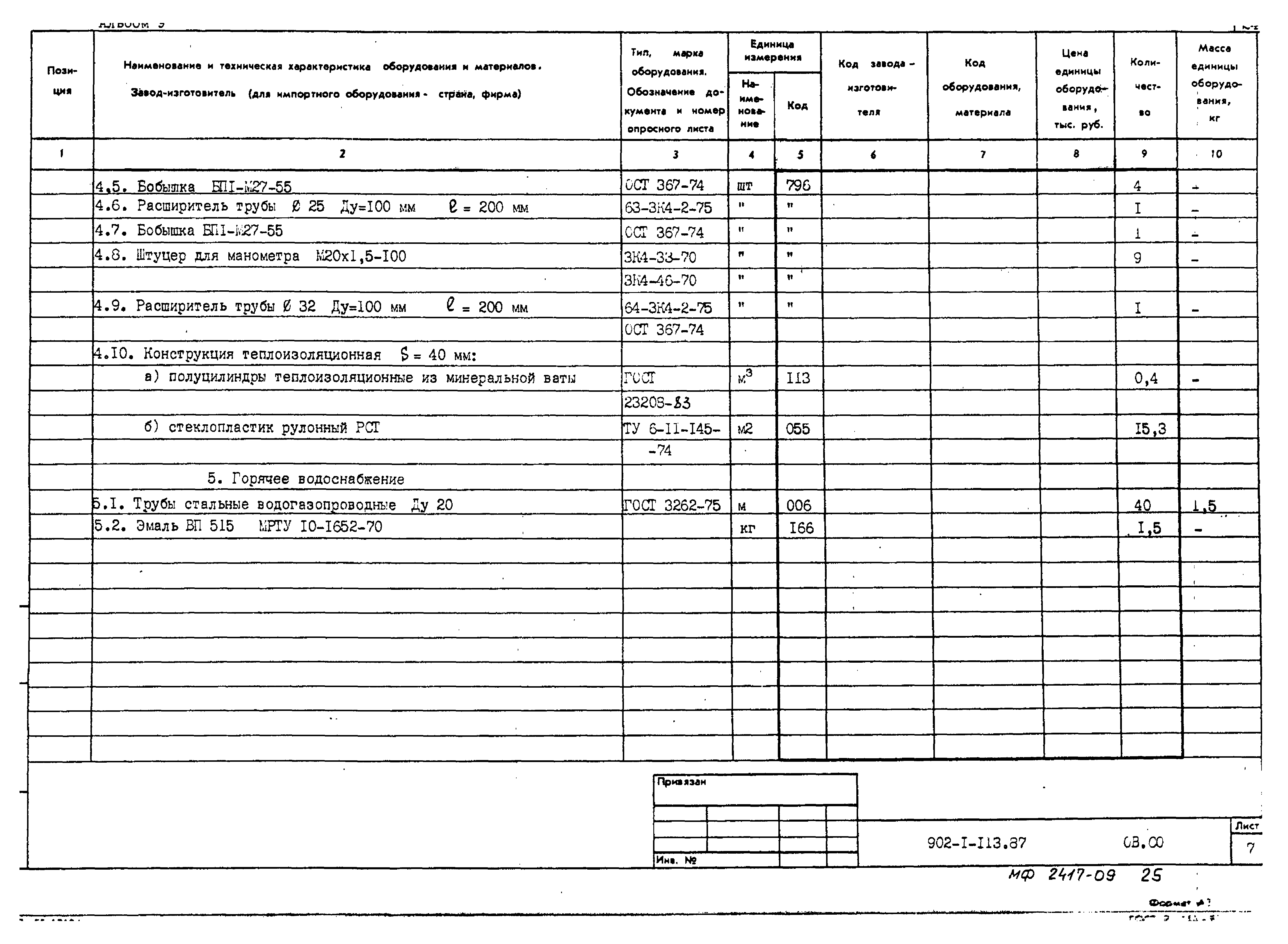 Типовой проект 902-1-120.87