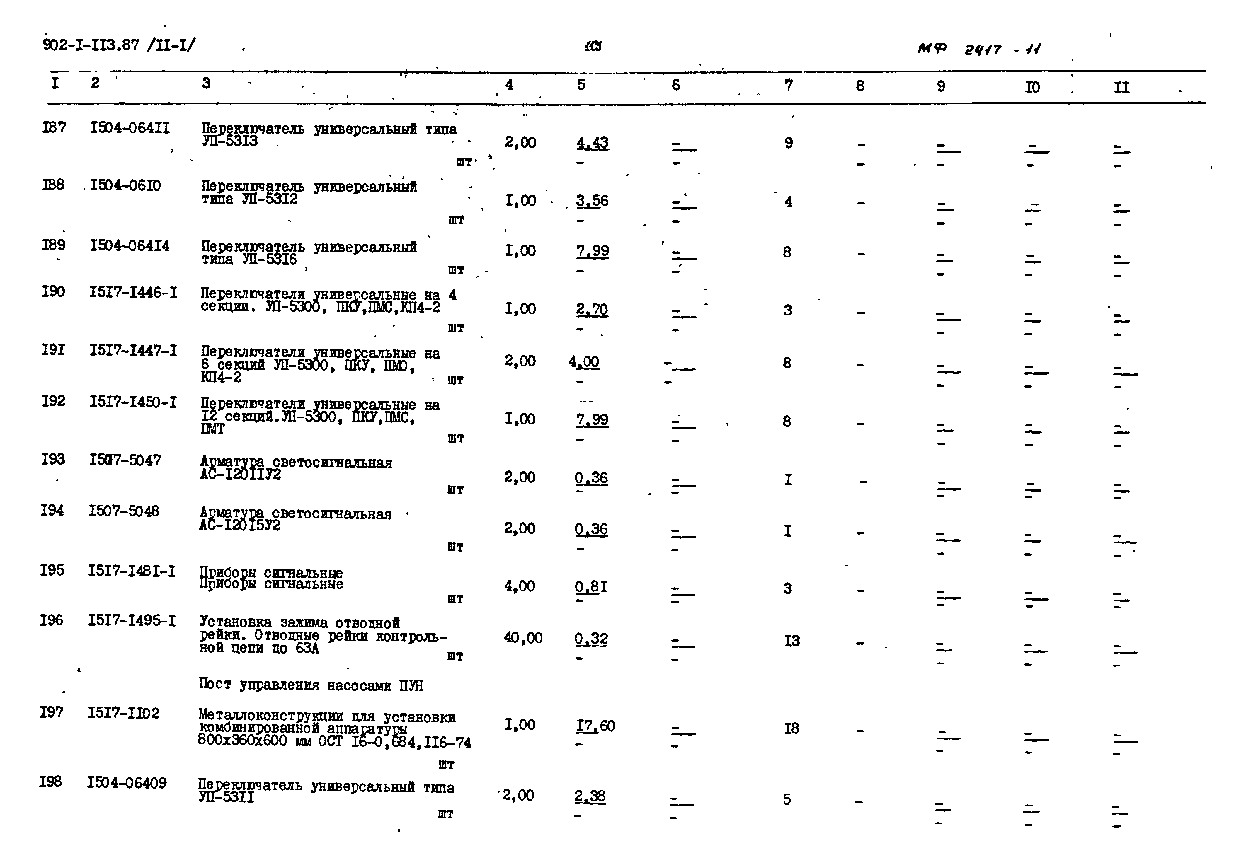 Типовой проект 902-1-119.87