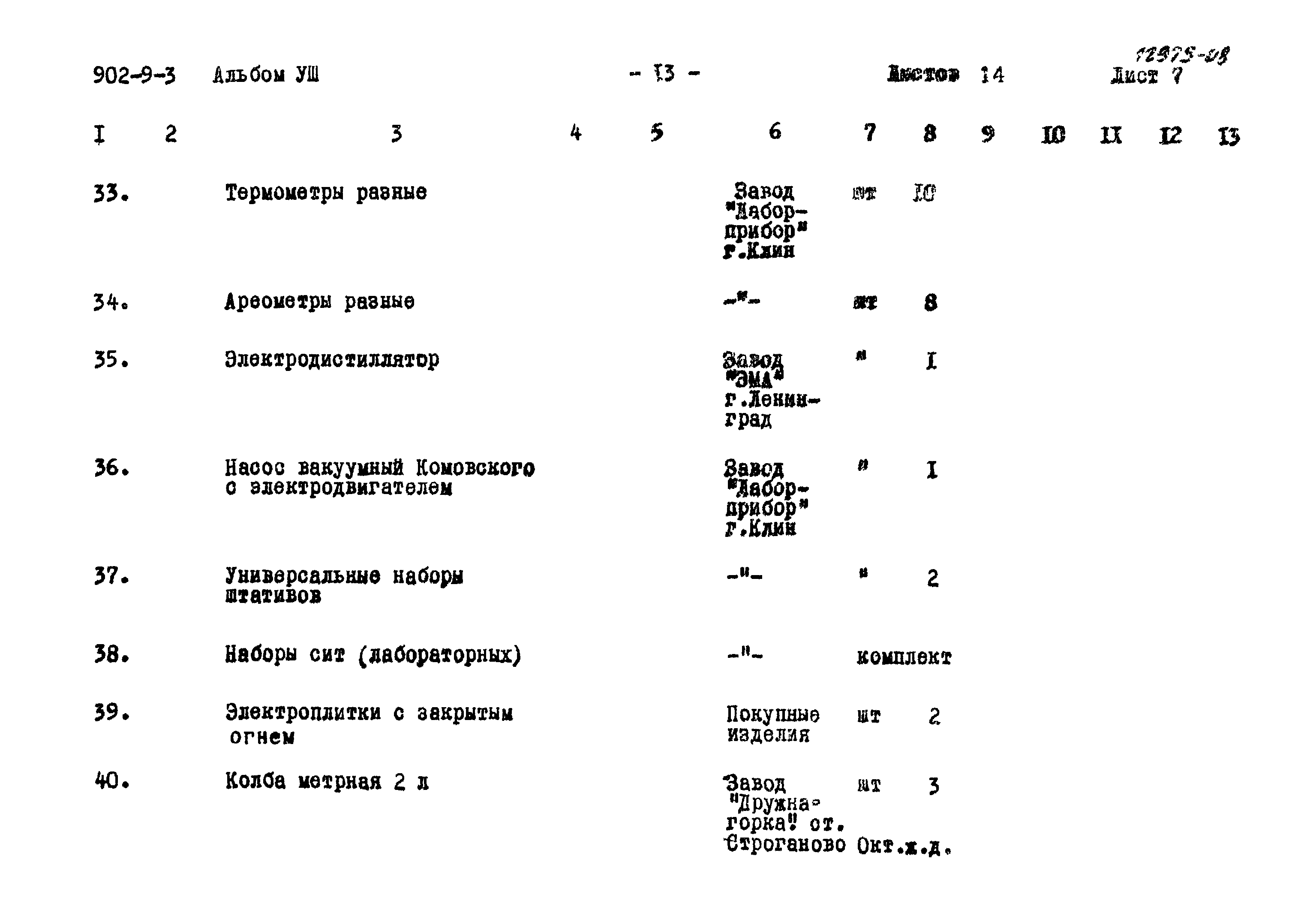 Типовой проект 902-9-3